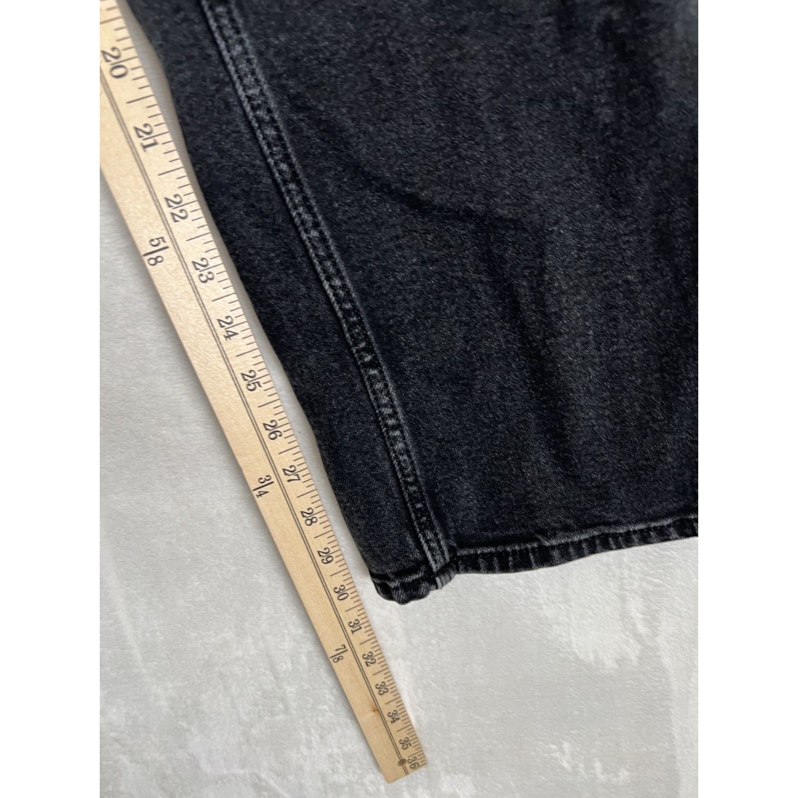 Hollister Hollister California Ultra High-Rise Dad Jeans Size 00R Blac Size 23" - 4 Thumbnail