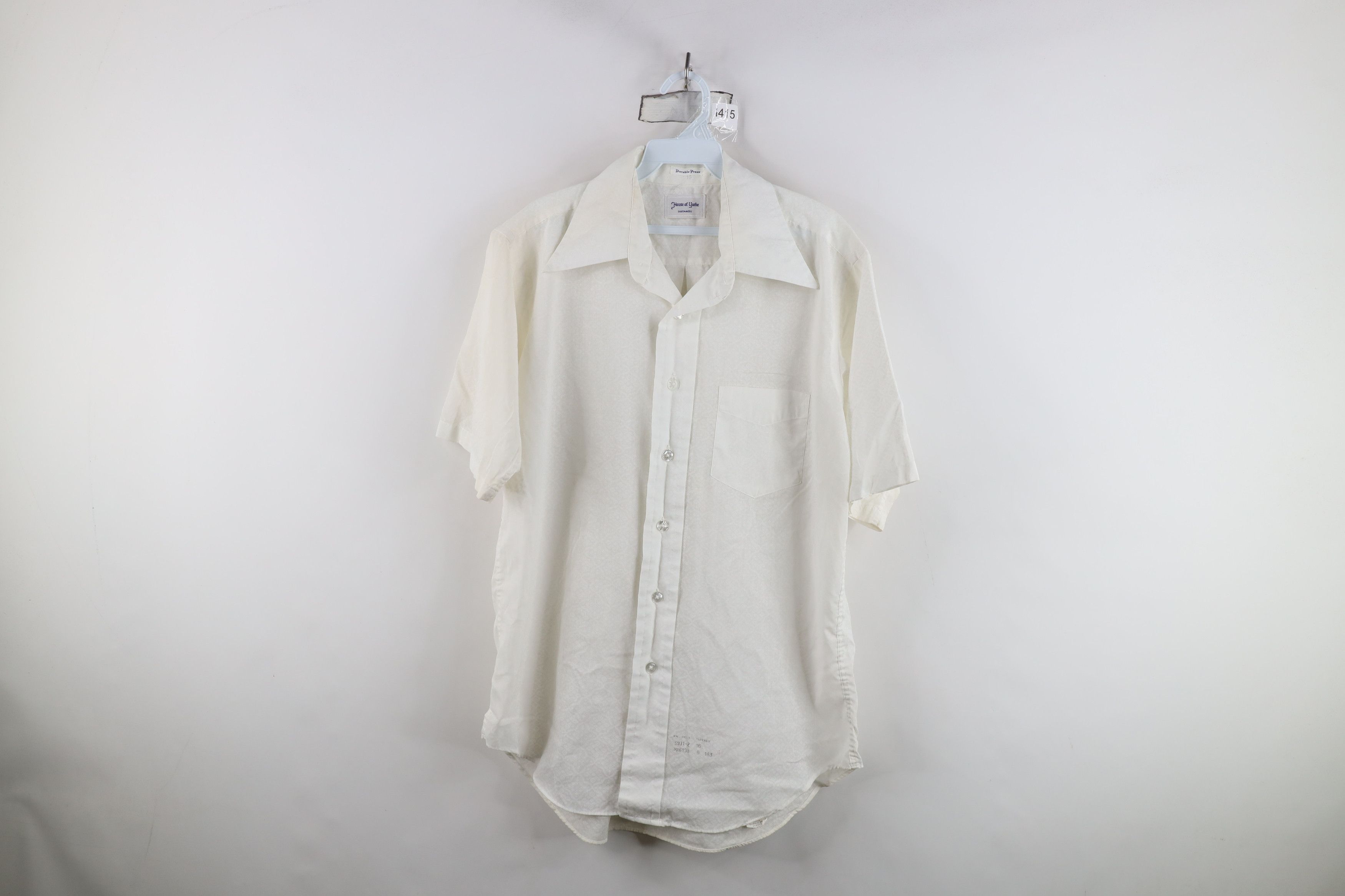 Vintage Vintage 60s 70s Streetwear Short Sleeve Button Shirt USA Size US M / EU 48-50 / 2 - 1 Thumbnail