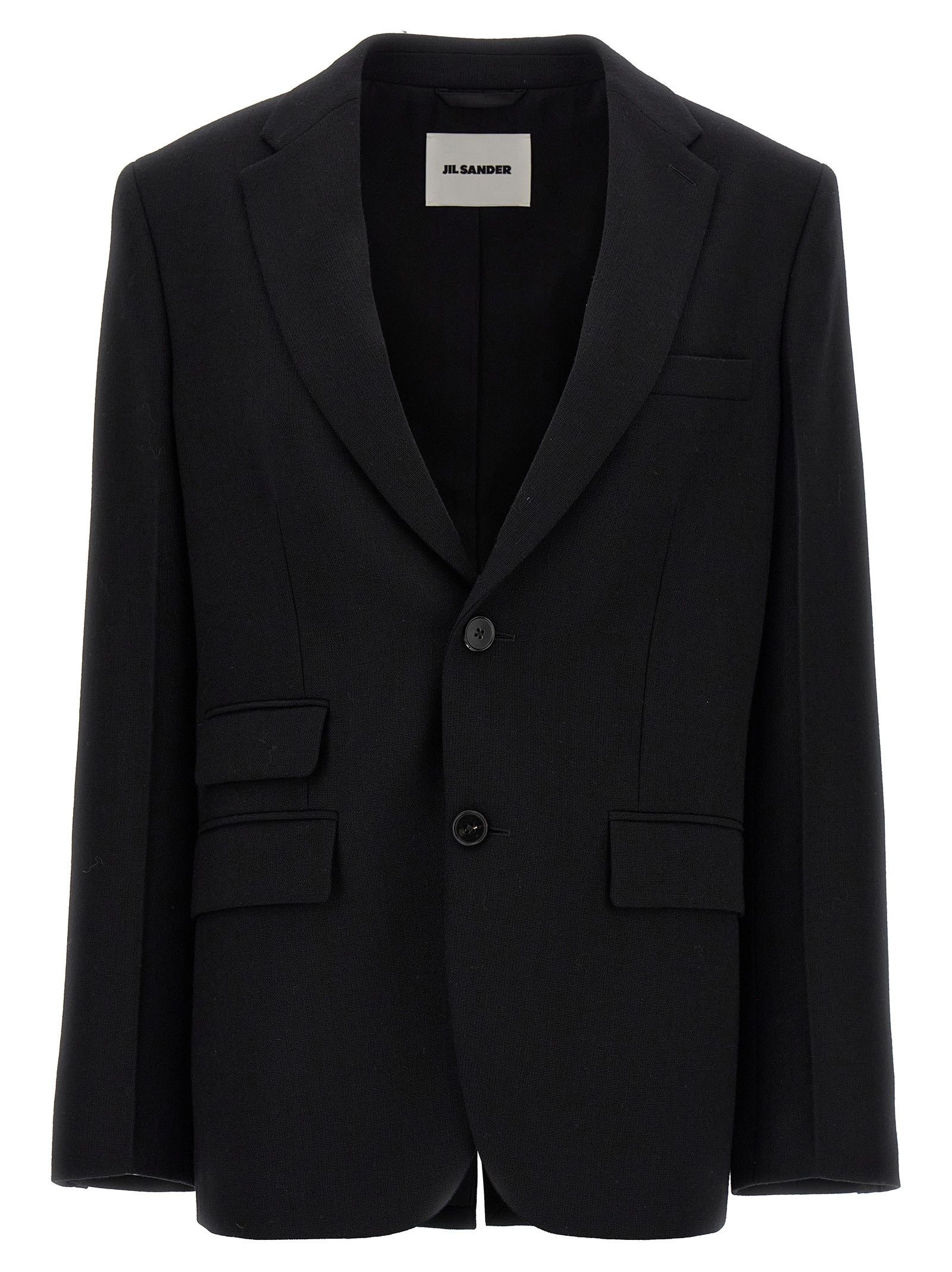 Tailored Single-Breasted Blazer