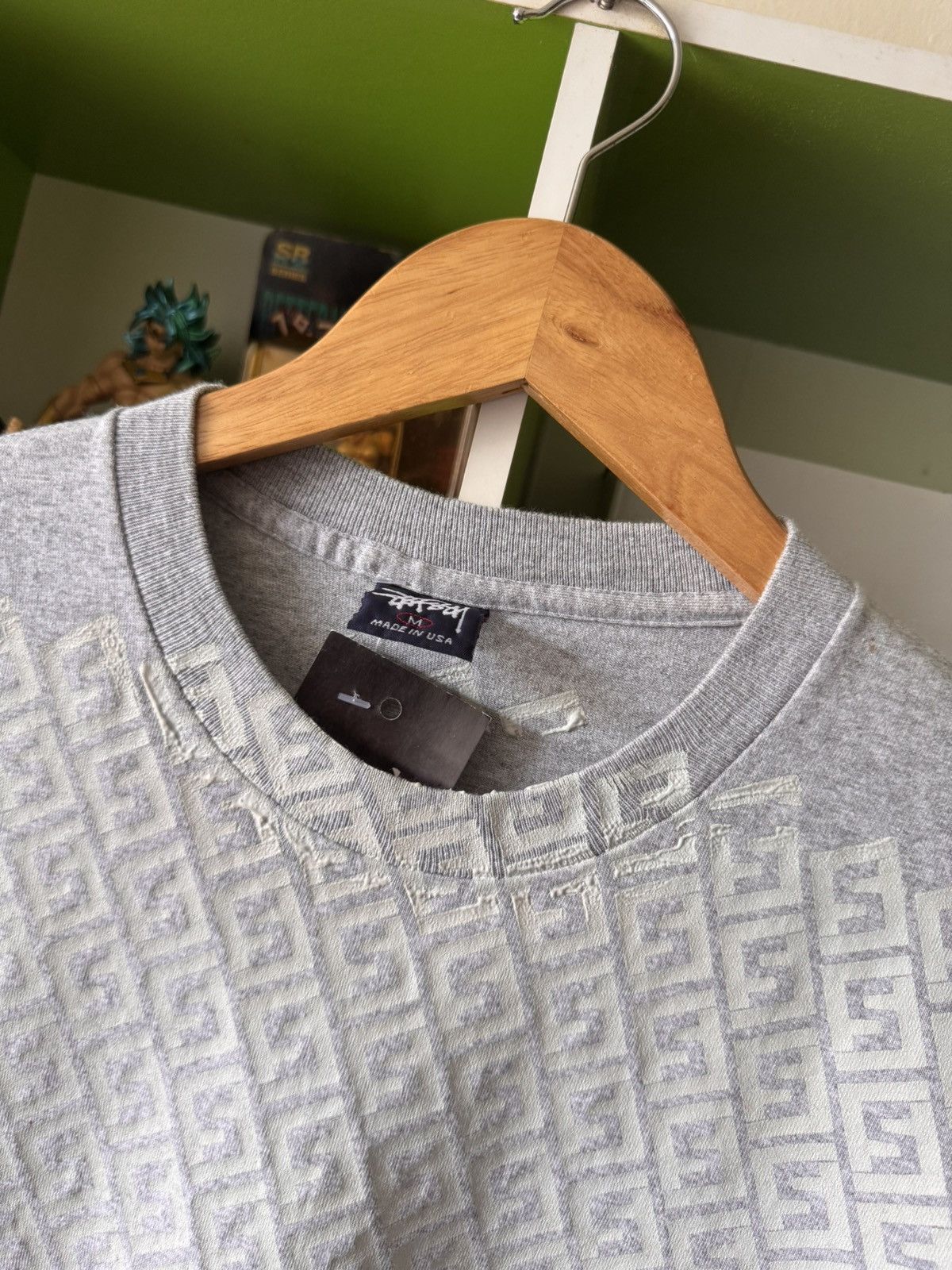Stussy × Vintage VINTAGE STUSSY ARCHIVE RIPOFF MONOGRAM FENDI Size US M / EU 48-50 / 2 - 2 Thumbnail