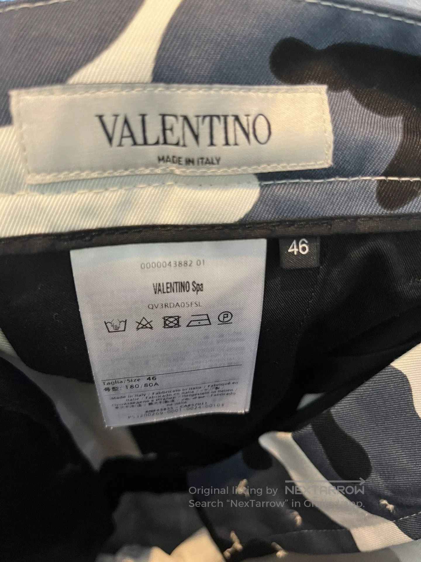 Valentino Valentino Camouflage Cargo Shorts. Size US 30 / EU 46 - 5 Thumbnail