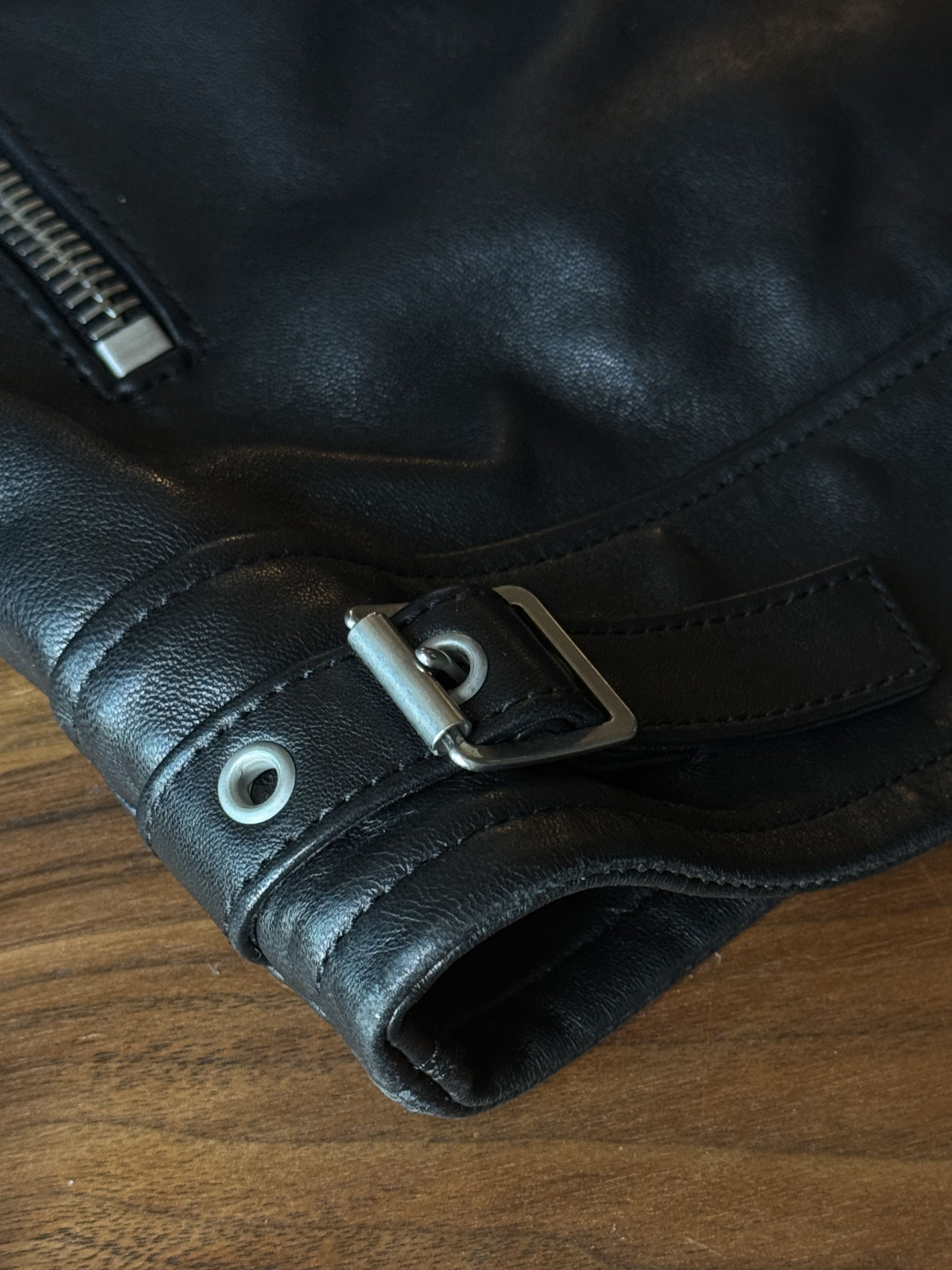 Saint Laurent Paris Saint Laurent Paris FW13 Cafe Racer leather jacket Size US S / EU 44-46 / 1 - 6 Thumbnail