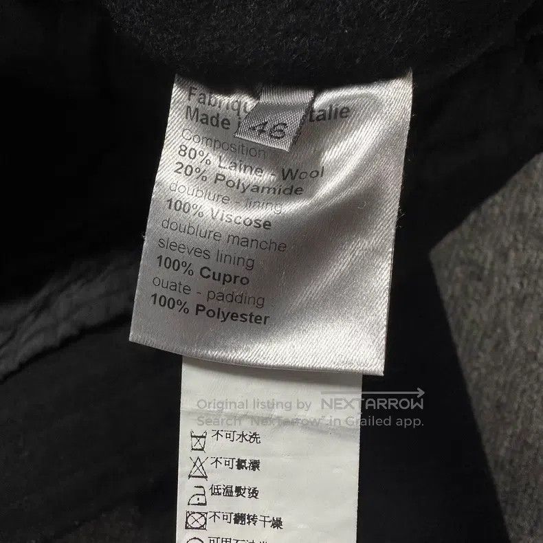 Dior Dior 08fw dark military style wool short jacket Size US S / EU 44-46 / 1 - 6 Thumbnail