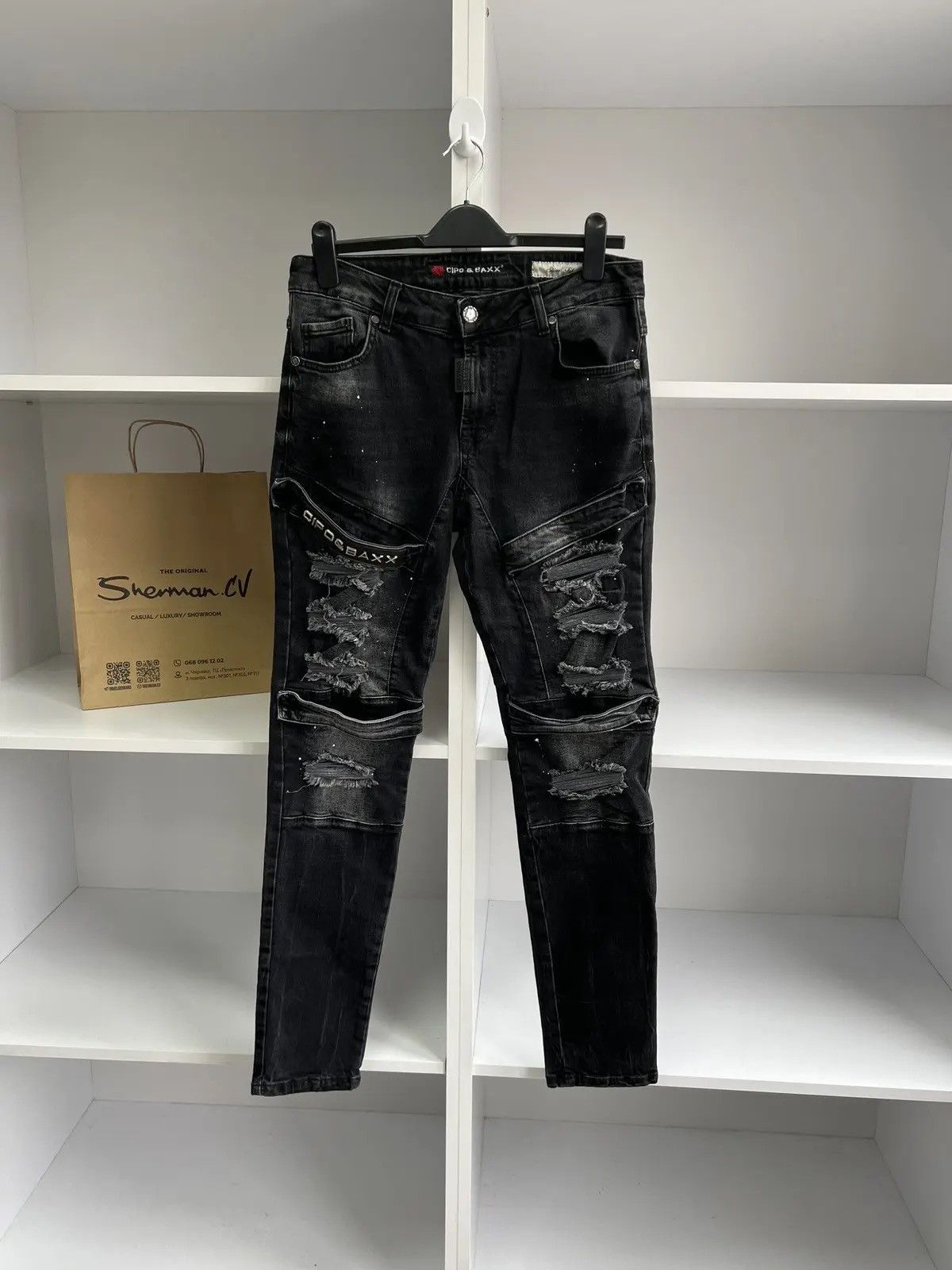 Japanese Brand × Vintage Vintage CipoBaxx Archival Japanese Style Pants Size US 32 / EU 48 - 1 Thumbnail
