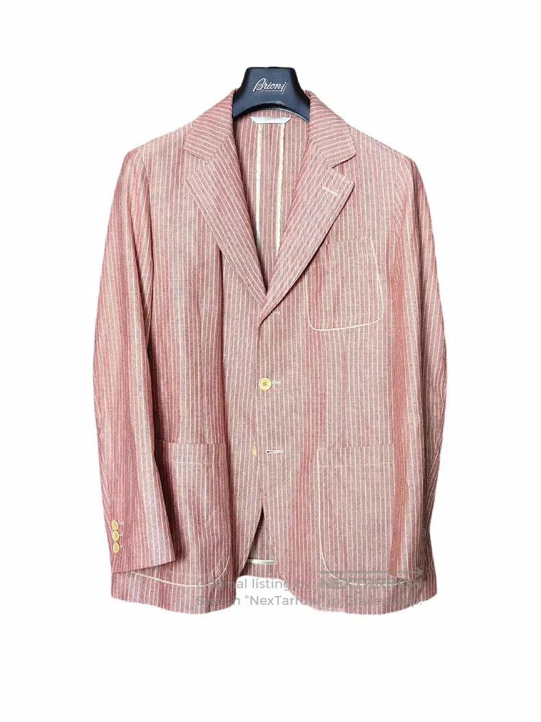 Brioni Brioni Top-grade cashmere blend four-season single-breaste Size US L / EU 52-54 / 3 - 1 Thumbnail