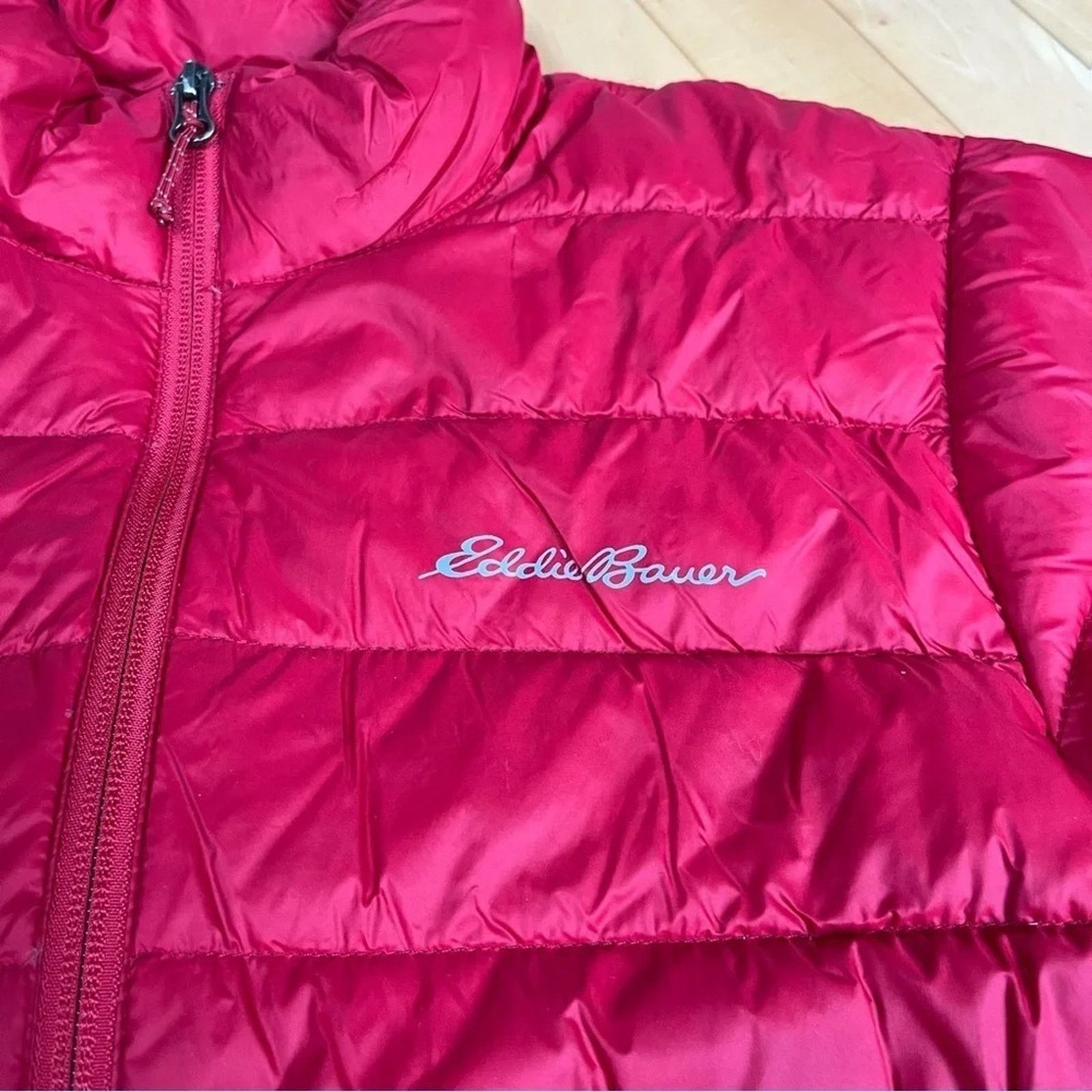 Eddie Bauer Eddie Bauer Red Down Insulated Zip Up Puffer Jacket Size S Size US S / EU 44-46 / 1 - 3 Thumbnail