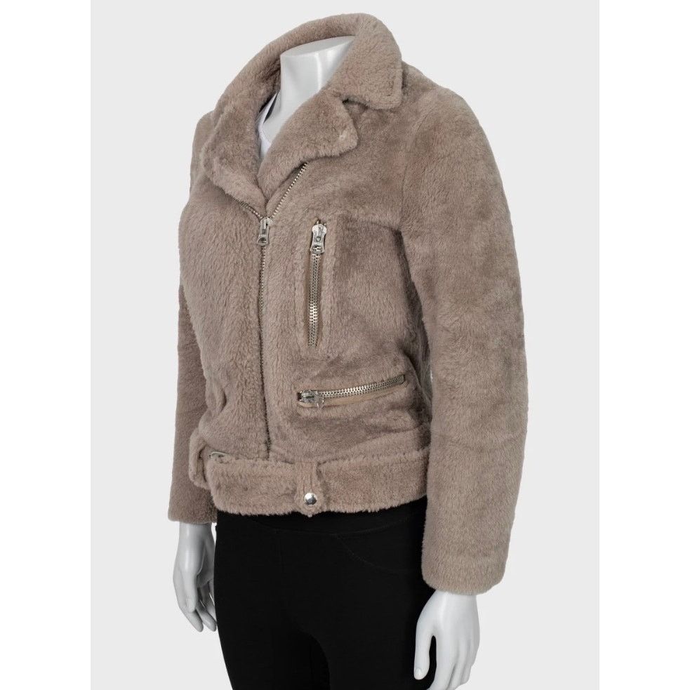 Acne Studios Acne Studios Brown Shearling Jacket - Size EU36 / S Size S / US 4 / IT 40 - 2 Thumbnail