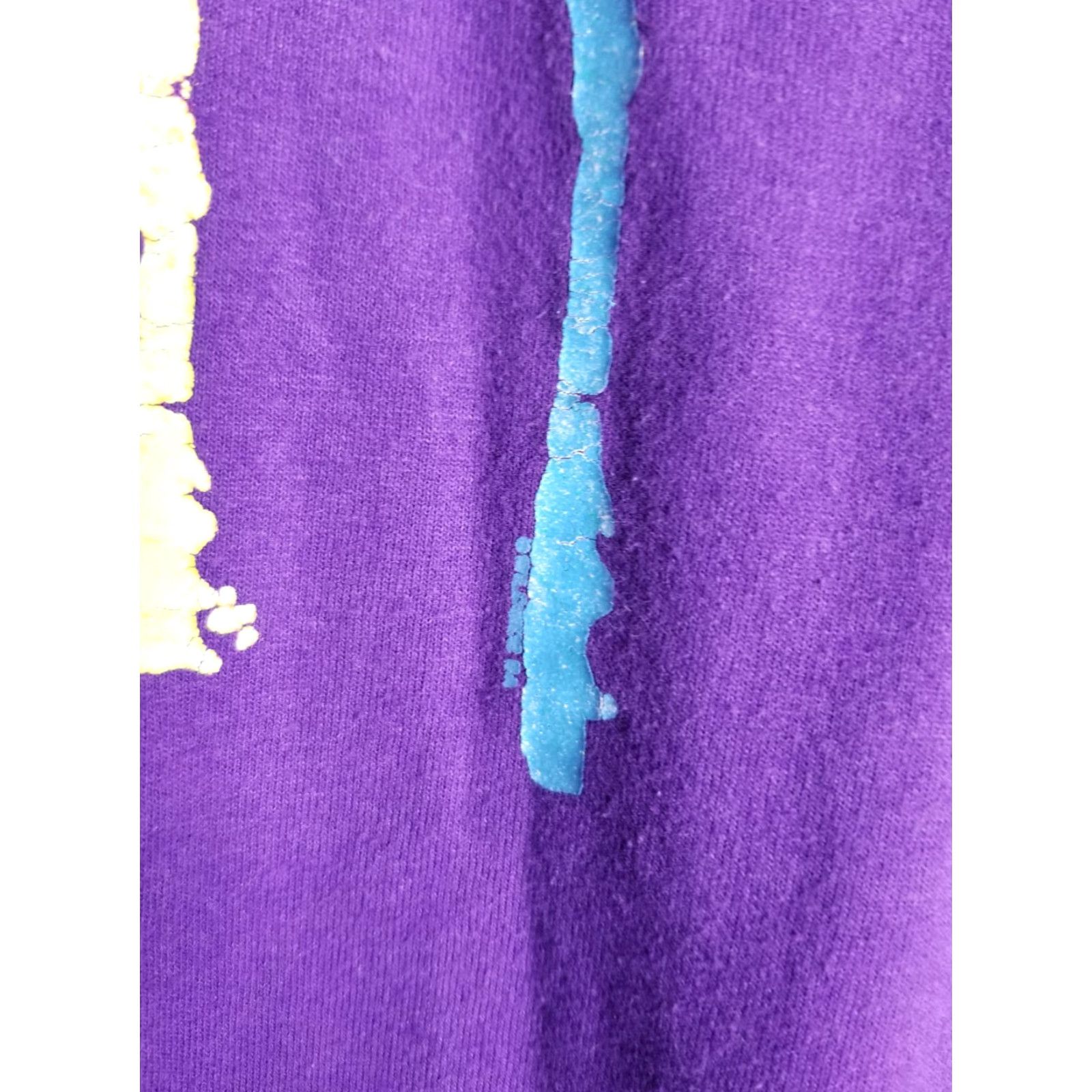 Fruit Of The Loom VINTAGE Mens M Neon Palm Tree Tourist T Shirt 90s Purple Size US M / EU 48-50 / 2 - 3 Thumbnail