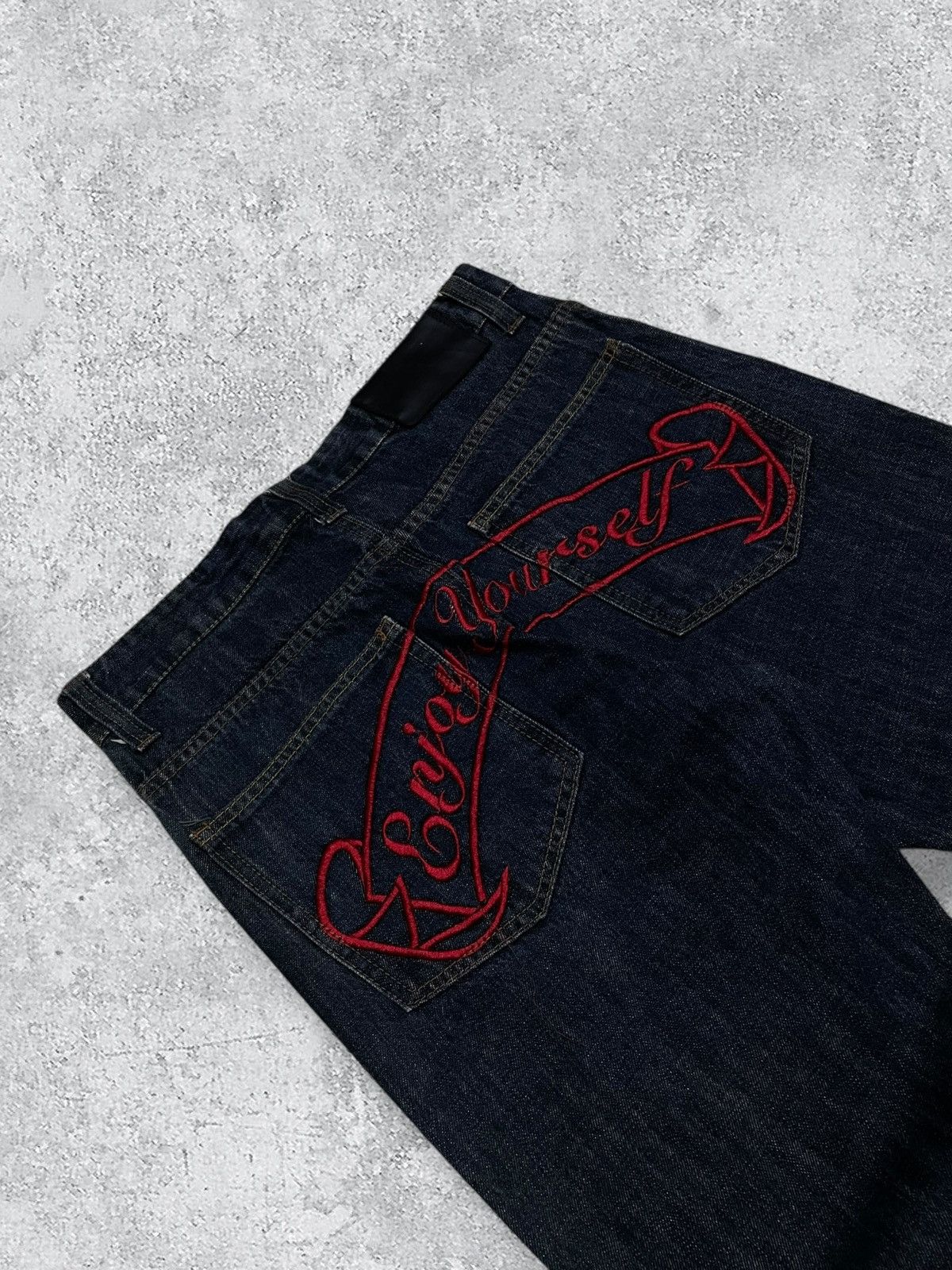 Japanese Brand Vintage 90’s Japan Deaigner Avail Avantgarde Daicock Denim Size US 32 / EU 48 - 4 Thumbnail