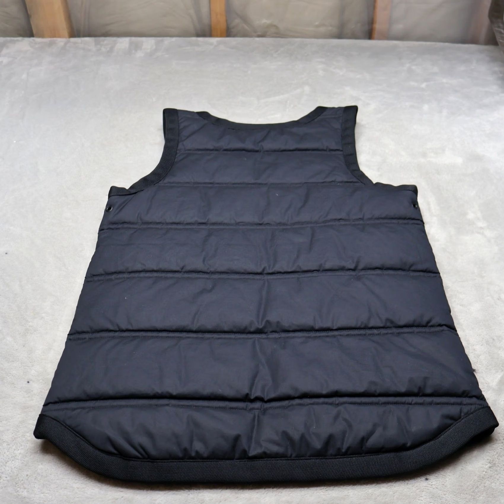 Nike Nike Vest Mens Small Black Lightweight Packable Full Zip Winter Quilted Puffer Size US S / EU 44-46 / 1 - 7 Thumbnail