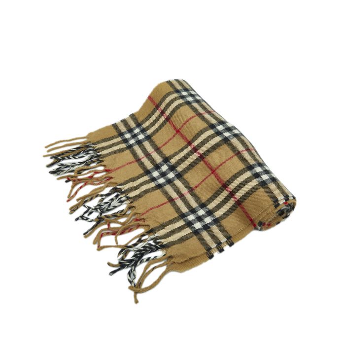 Burberry Burberry House Check Wool Scarf Grailed