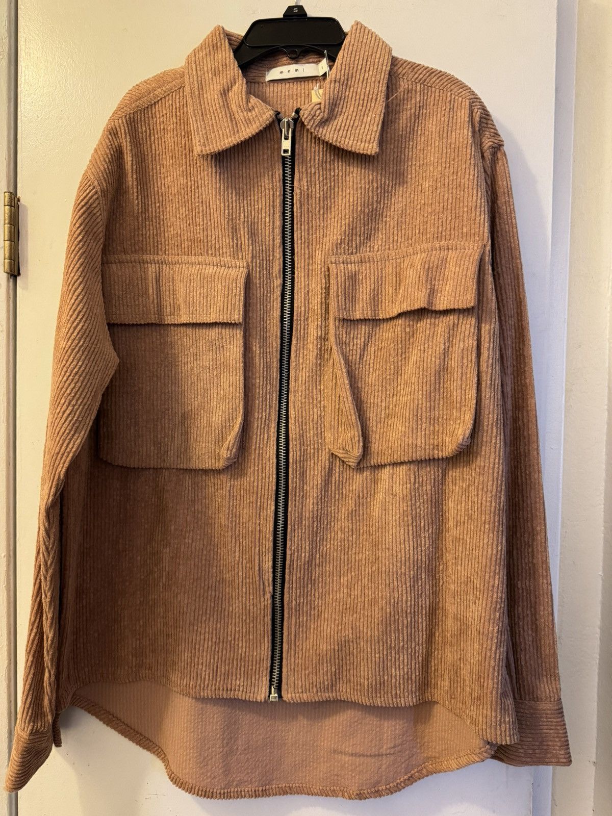 MNML MNML Corduroy Oversized Zip Up Shirt Size Small Size US S / EU 44-46 / 1 - 3 Thumbnail