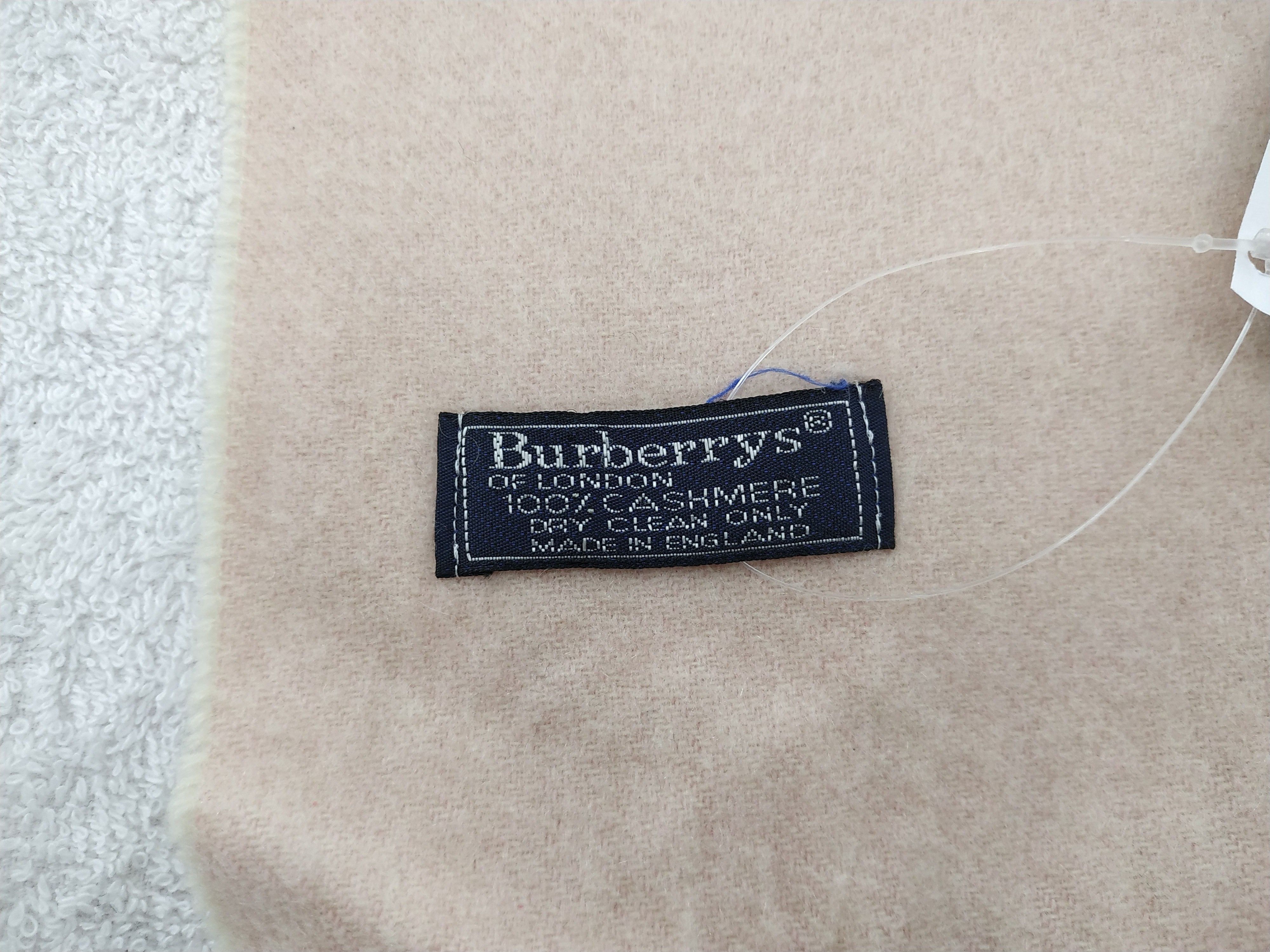 Burberry × Vintage Burberry Scarf / Muffler / Neckwear Size ONE SIZE - 7 Thumbnail