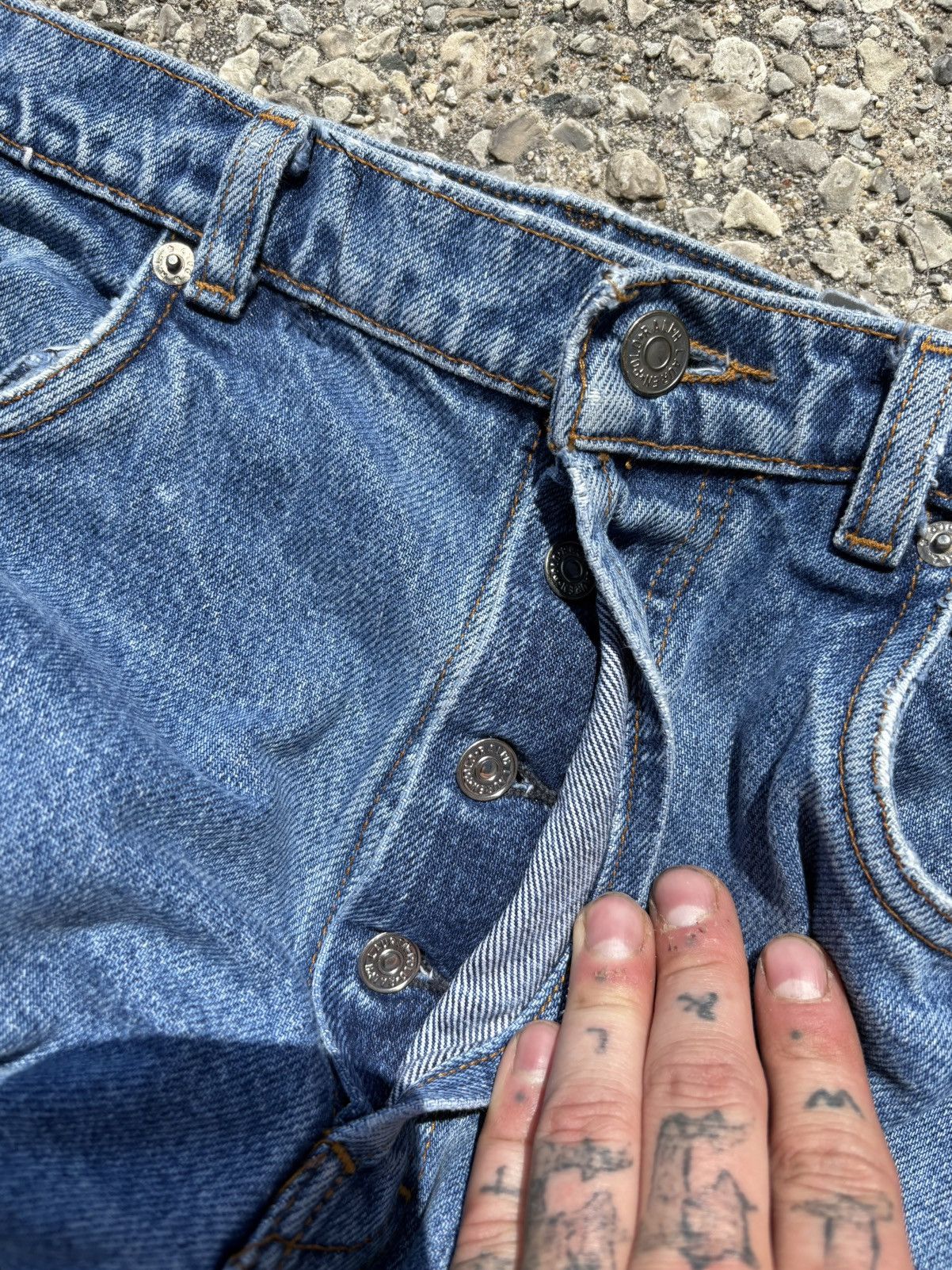 Polo Ralph Lauren Rare vintage 90s polo ralph lauren made in canada denim Size US 36 / EU 52 - 5 Thumbnail