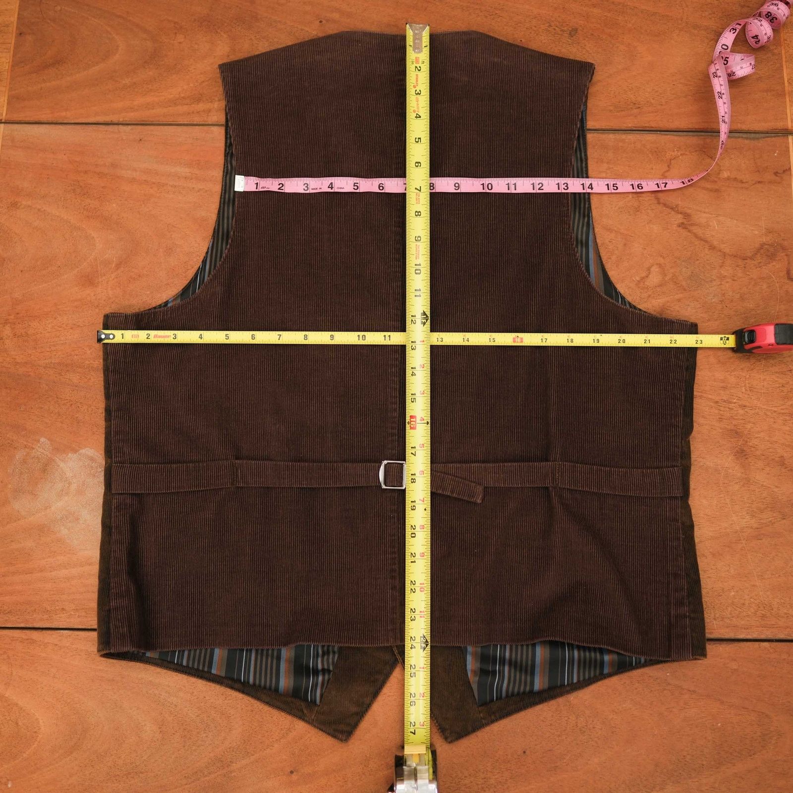Other Kroon Large Brown Corduroy Vest Waistcoat Size US L / EU 52-54 / 3 - 4 Thumbnail
