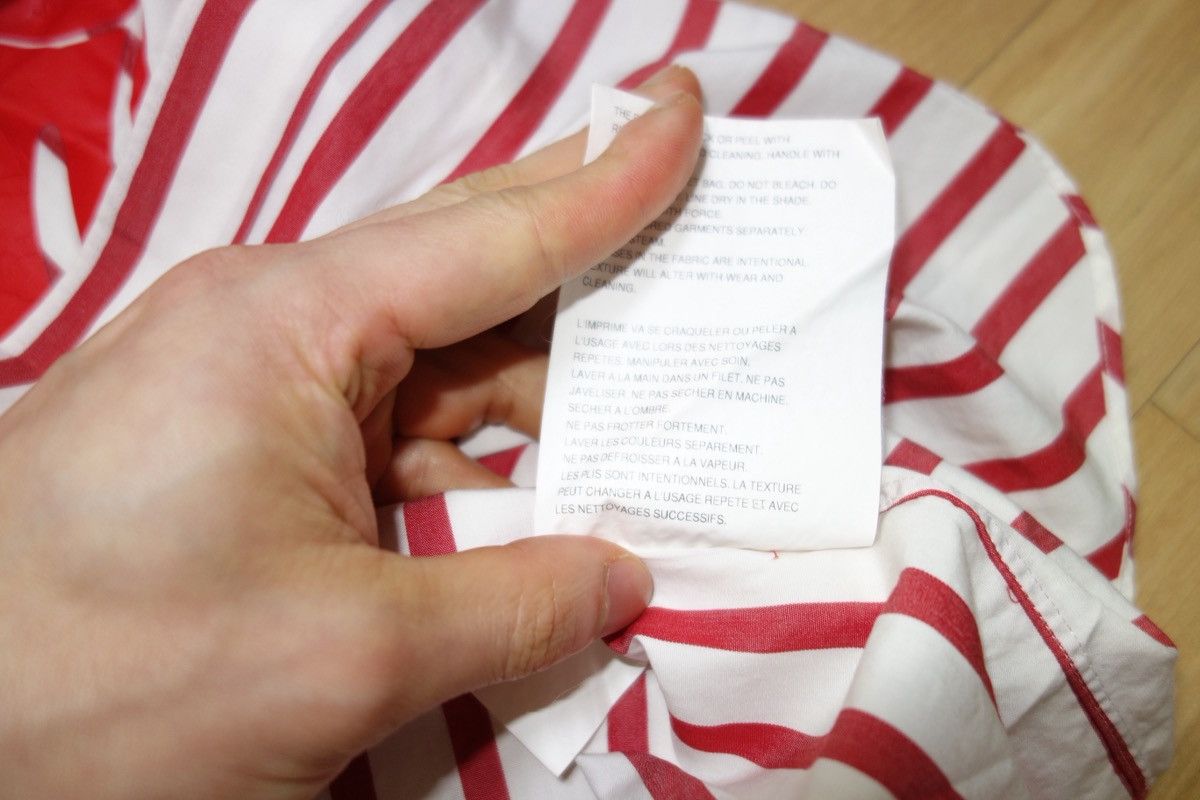 Comme des Garcons Homme Plus 06 S/S CommedesGarçonsHommePlusxRollingStones striped shirt. Size US S / EU 44-46 / 1 - 8 Thumbnail