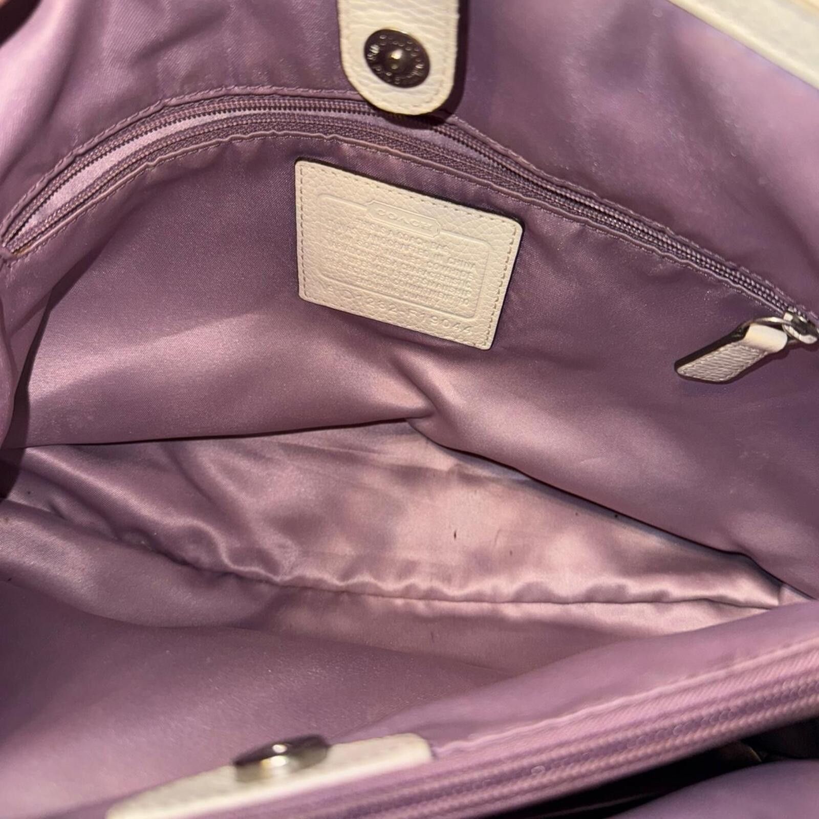 Coach Tan Cream Coach Purse Size ONE SIZE - 4 Thumbnail