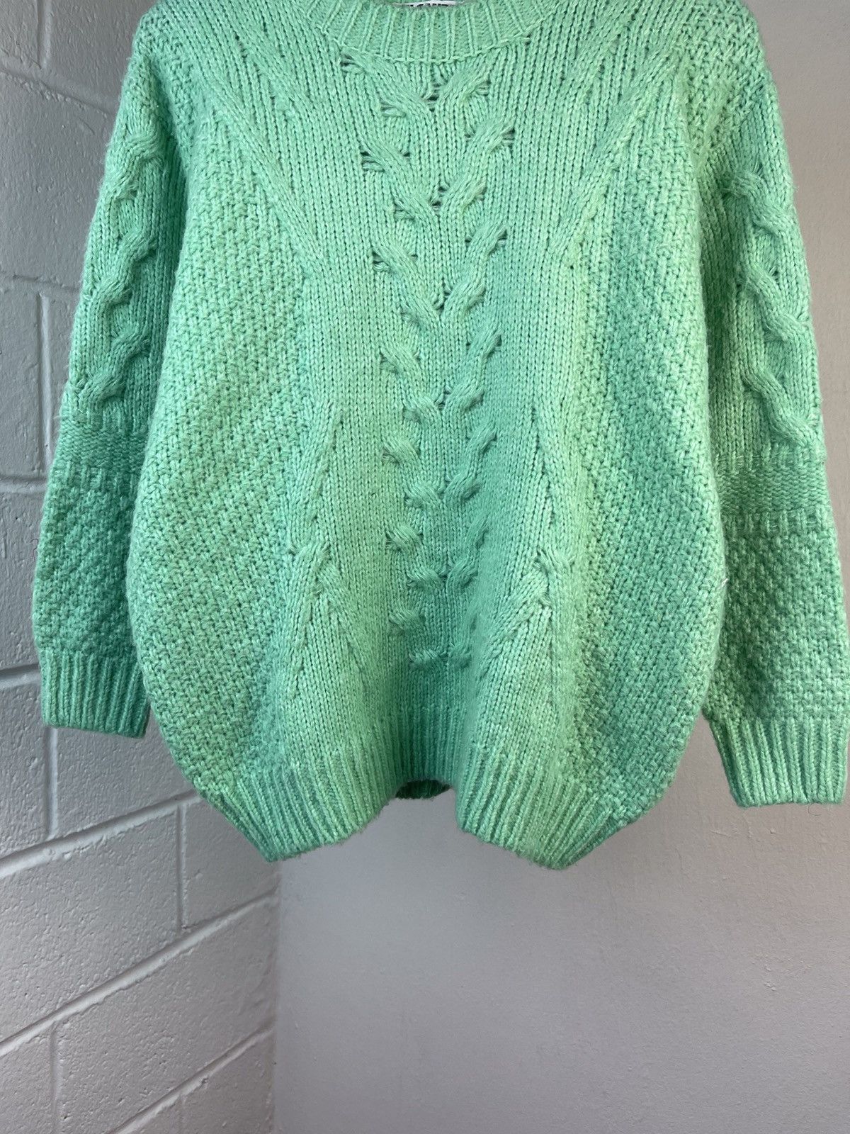 Jil Sander × Raf Simons 2009 JIL SANDER CABLE KNIT SWEATER Size US M / EU 48-50 / 2 - 7 Thumbnail