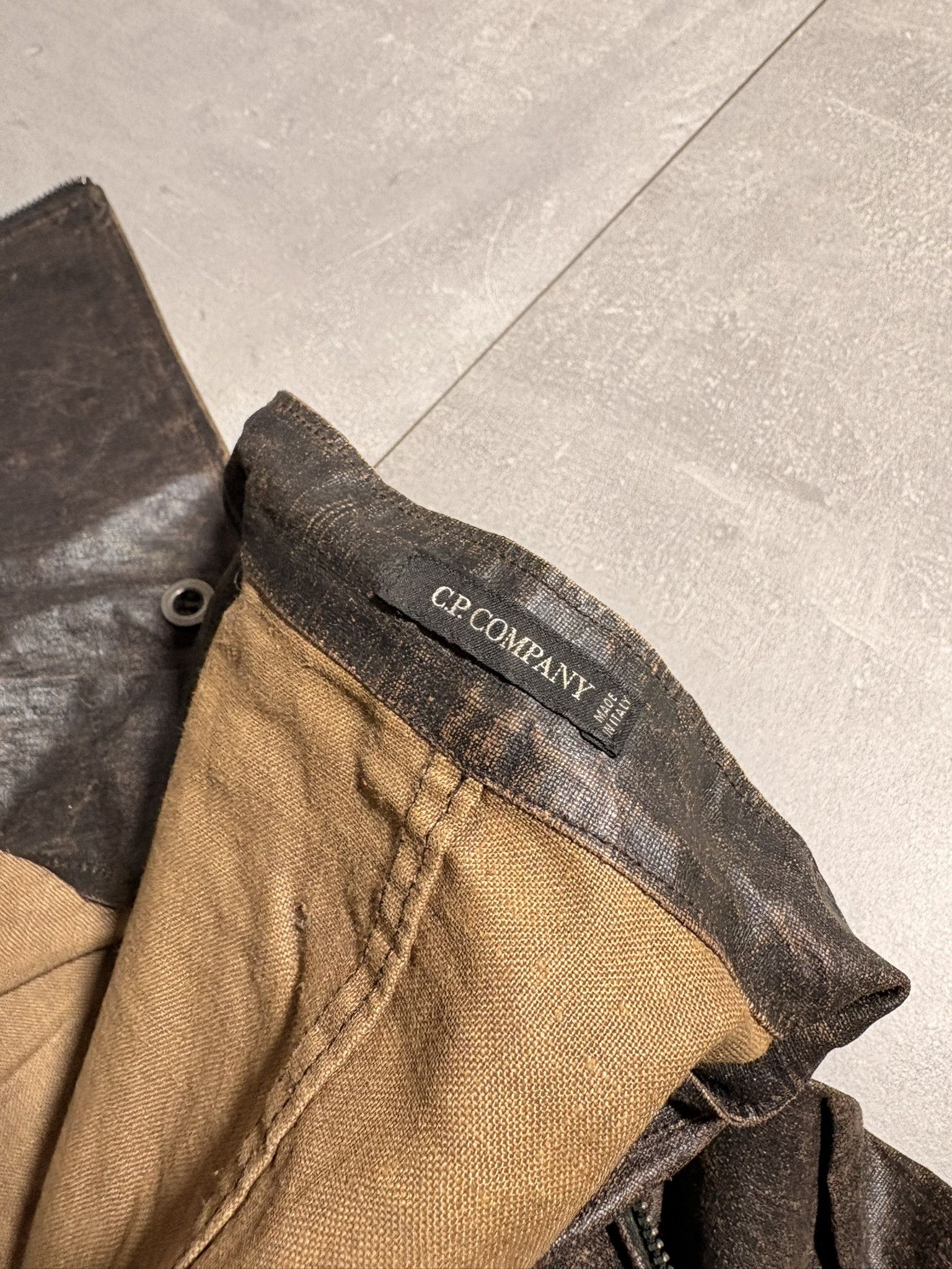 C.P. Company C.P. Company Waxed Linen Motorcycle Jacket Massimo Osti 80s Size US S / EU 44-46 / 1 - 7 Thumbnail