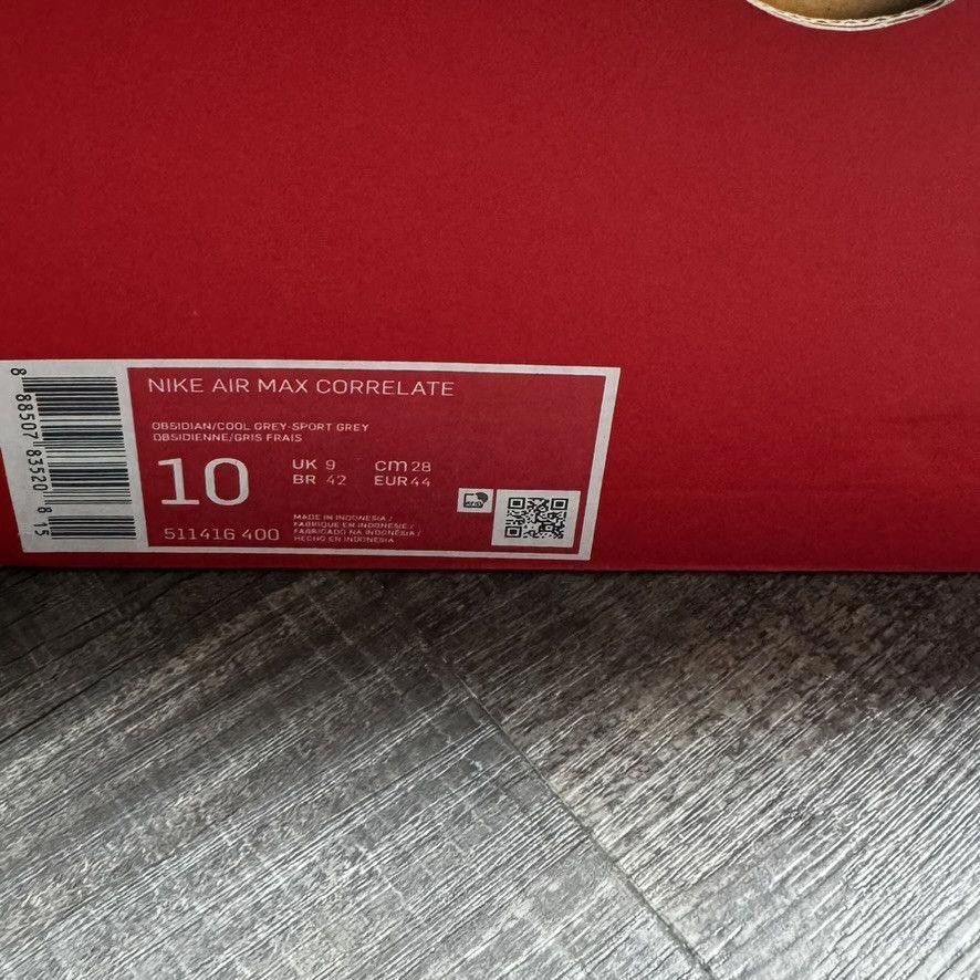 Nike NIKE • Air Max Correlate "Obsidian Varsity" (10M) Size US 10 / EU 43 - 8 Thumbnail