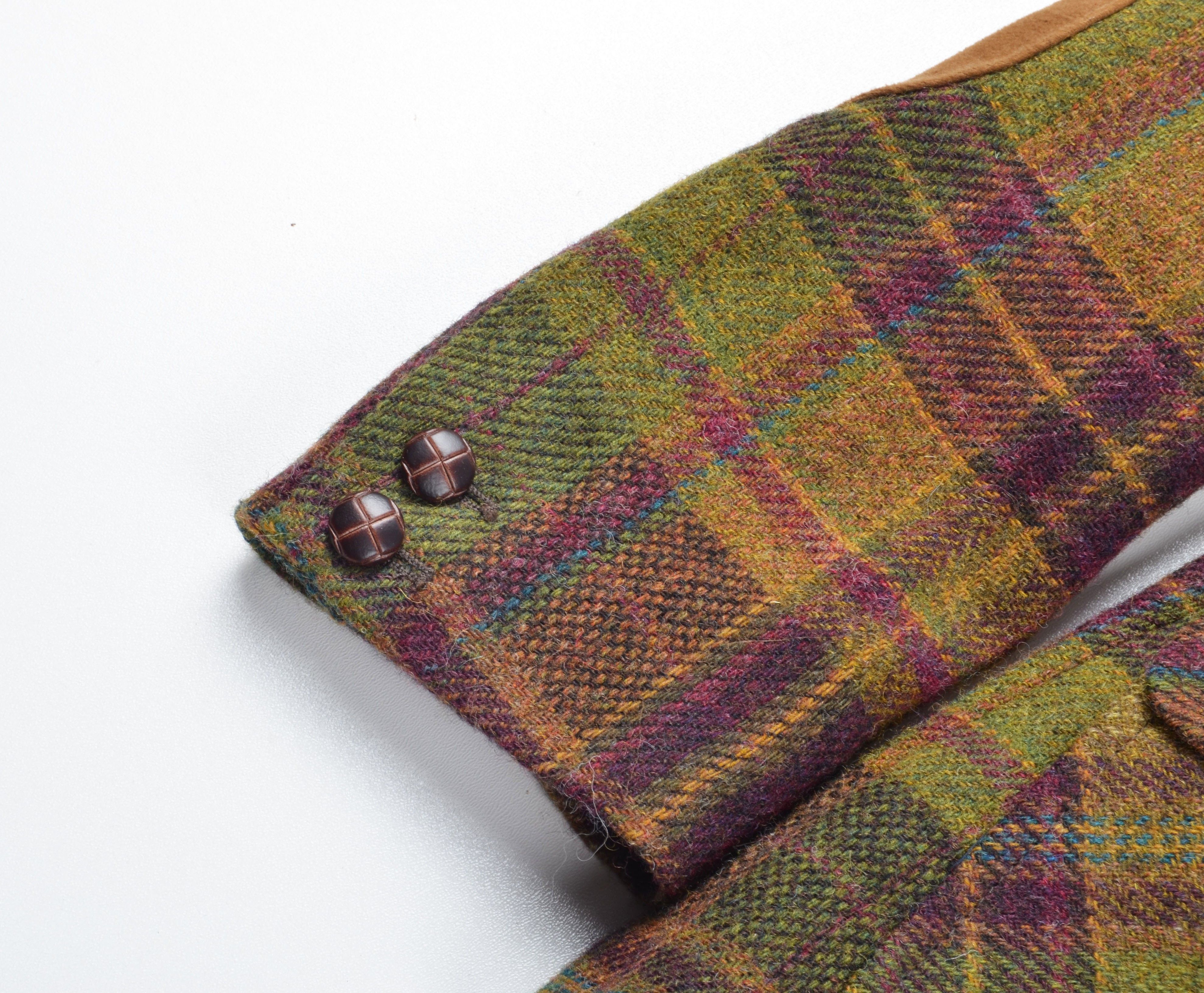 Barbour Barbour Plaid Tweed Pure Wool Multicolor Allanton Jacket Size M / US 6-8 / IT 42-44 - 8 Thumbnail