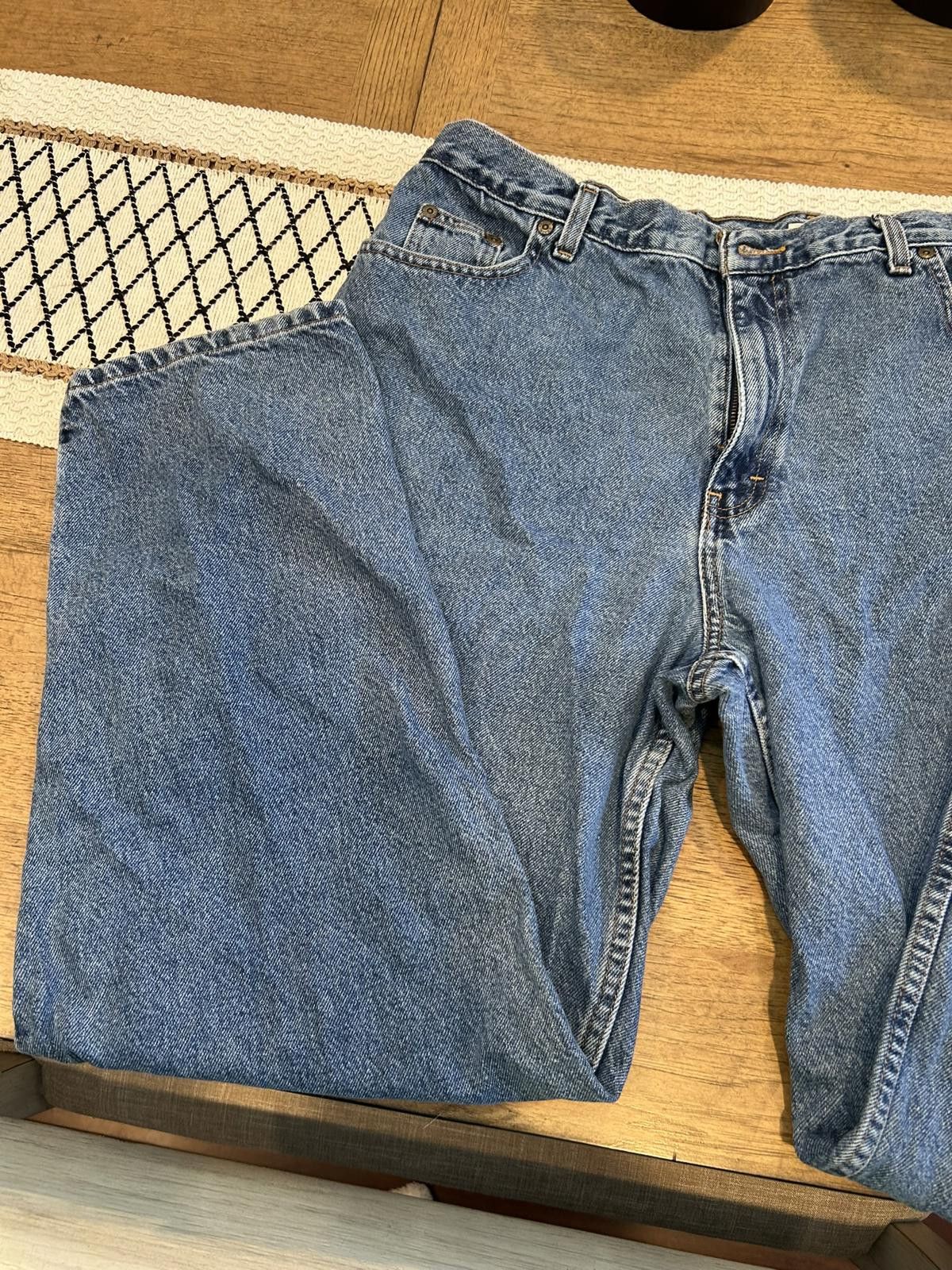 Eddie Bauer Eddie Bauer Classic Blue Denim Jeans Size 40" / US 18 - 2 Thumbnail
