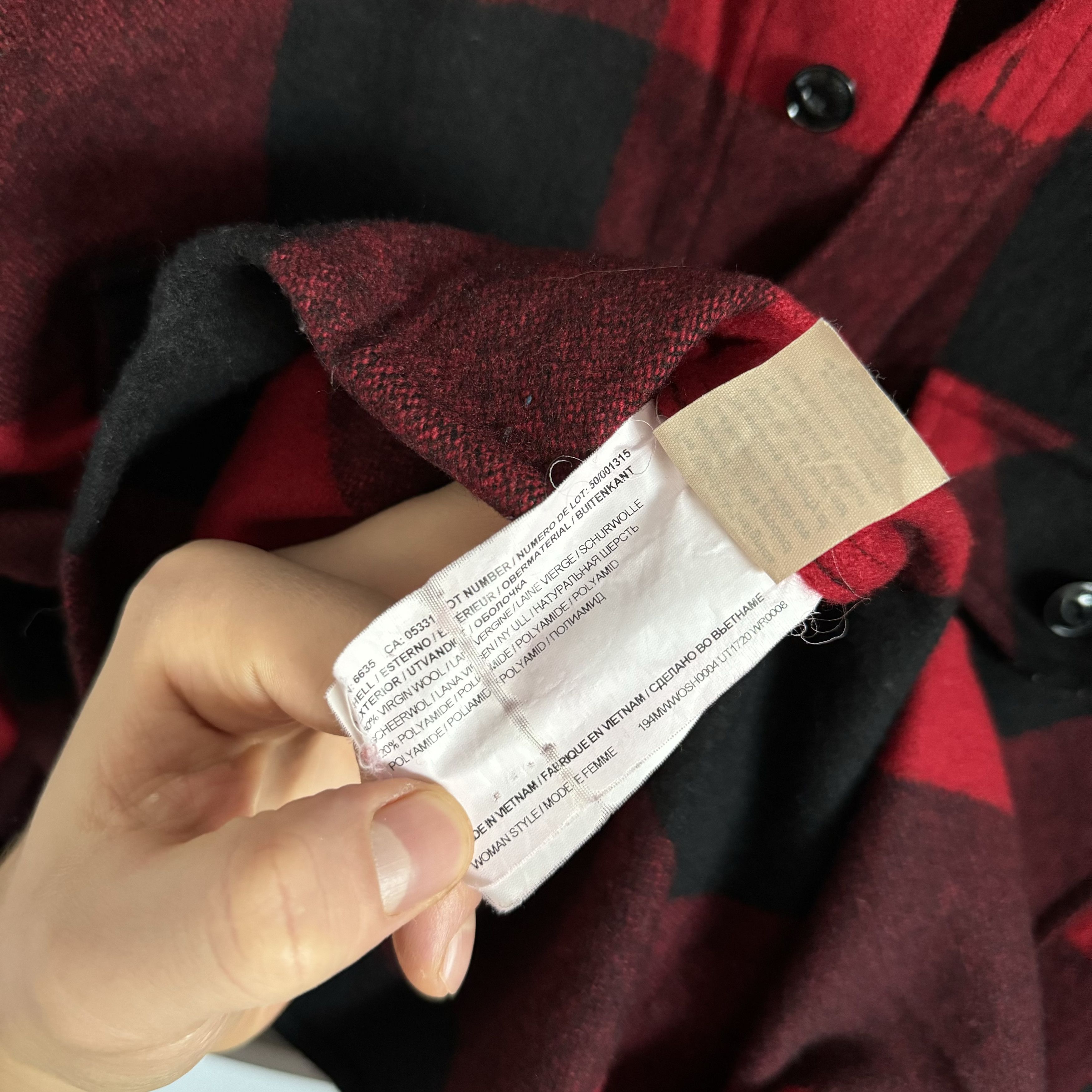 Woolrich Woolen Mills WOOLRICH Check Wool Shirt Jacket Size M Size US M / EU 48-50 / 2 - 8 Thumbnail