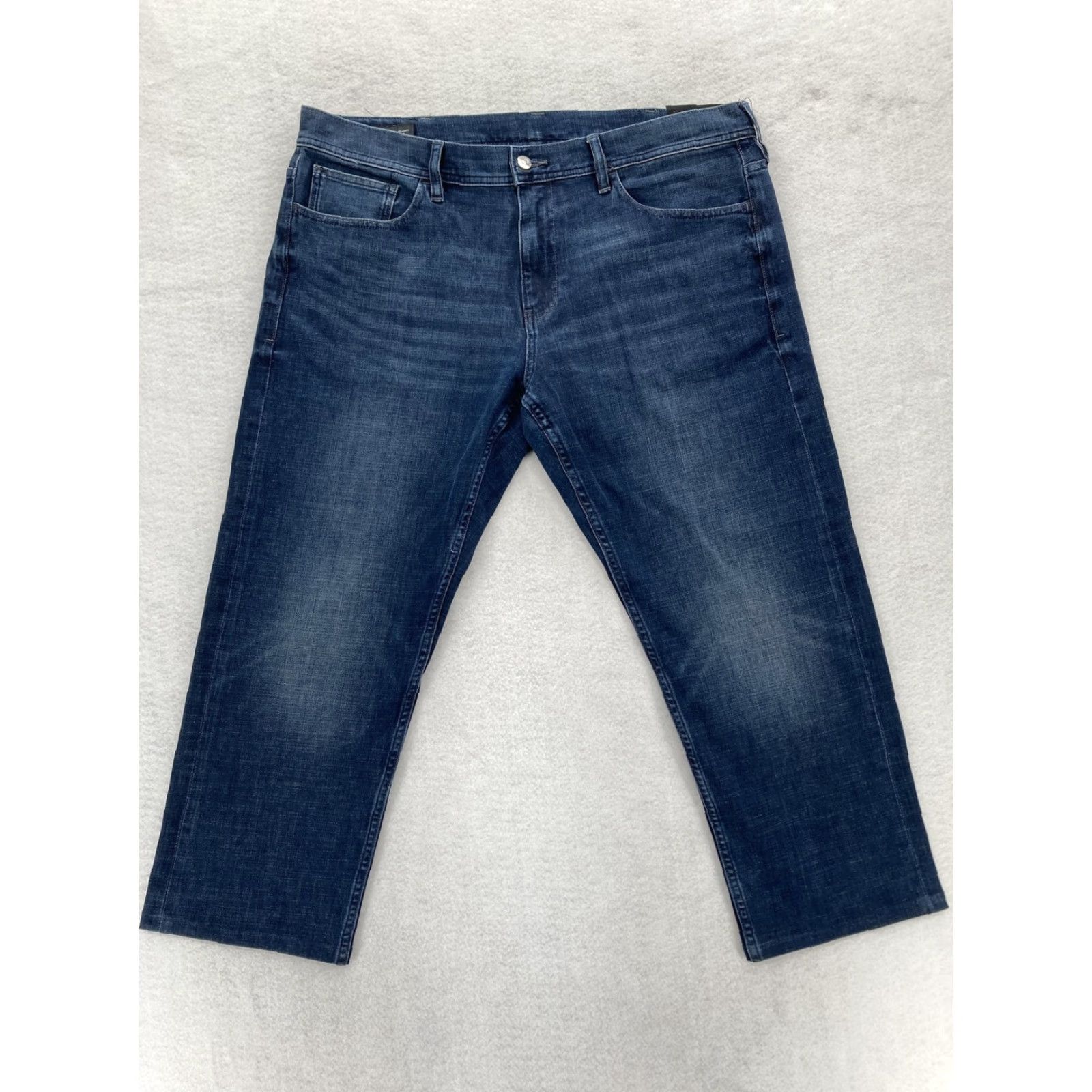 Armani Exchange Armani Exchange Jeans Mens 38 S/C Straight Fit Blue Denim Stretch Modern Classic Jeans Shirt? Size US 38 / EU 54 - 2 Thumbnail