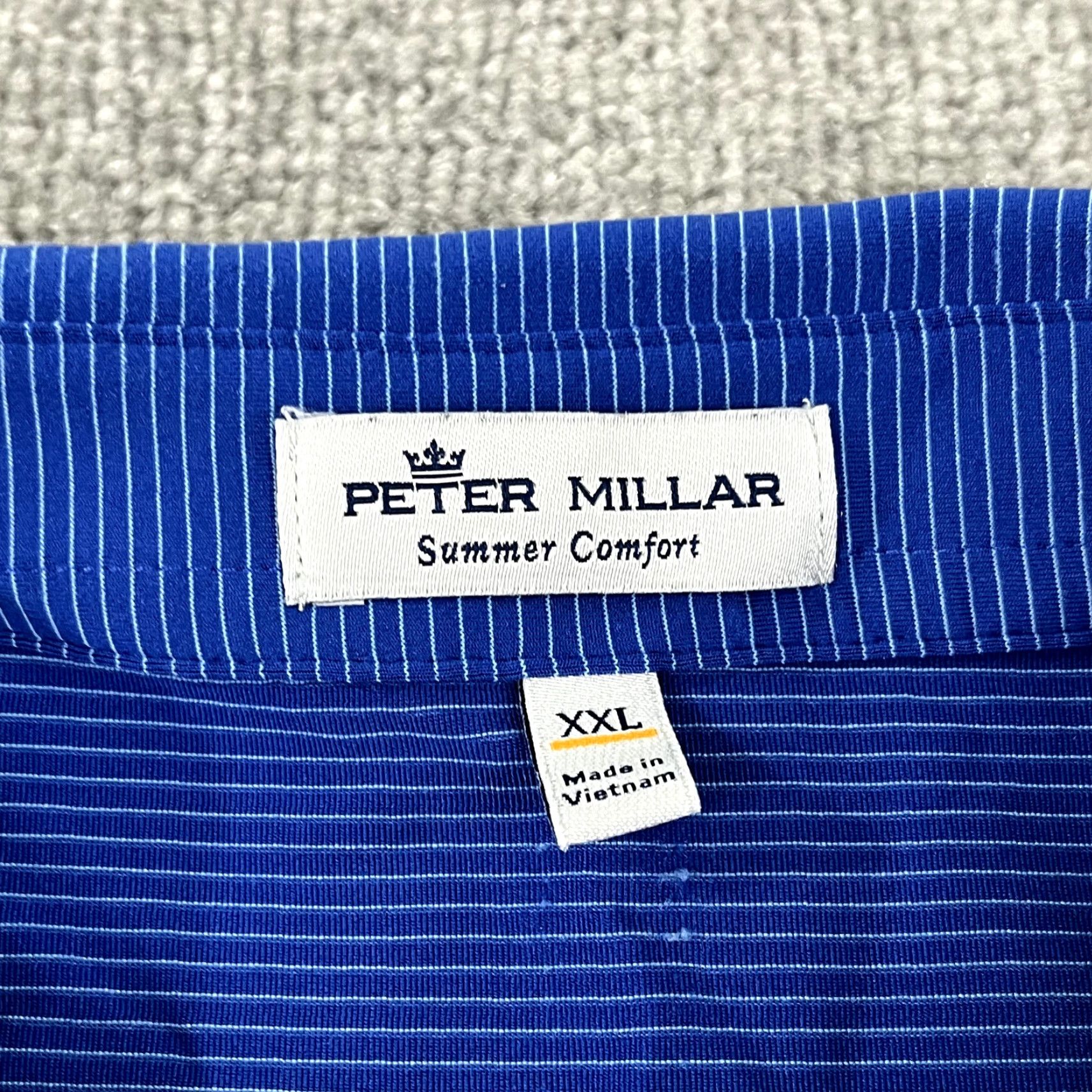 Peter Millar PETER MILLAR Polo Shirt Mens 2XL XXL Kings Creek CC DE Golf Performance Sport Size US XXL / EU 58 / 5 - 3 Thumbnail