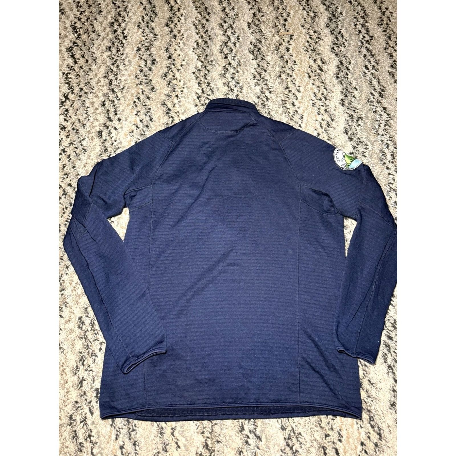 Patagonia Patagonia Regulator R1 Pullover Fleece Jacket Large Mens Blue Zip Size US L / EU 52-54 / 3 - 5 Thumbnail