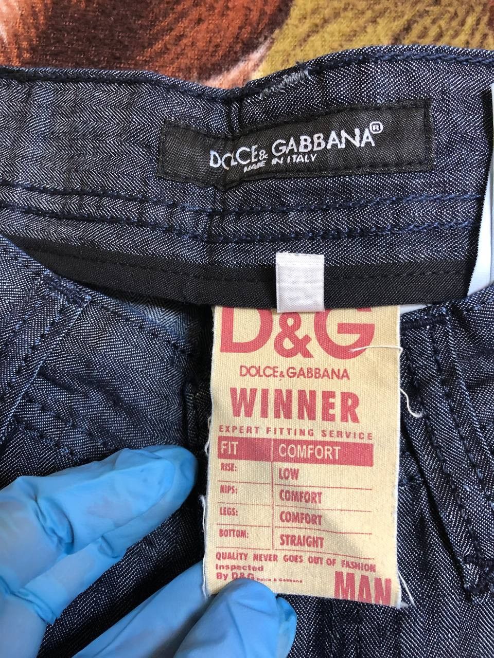 Dolce & Gabbana Dolce & Gabbana Mens Denim Jeans Blue Denim Cotton jeans Size US 32 / EU 48 - 3 Thumbnail