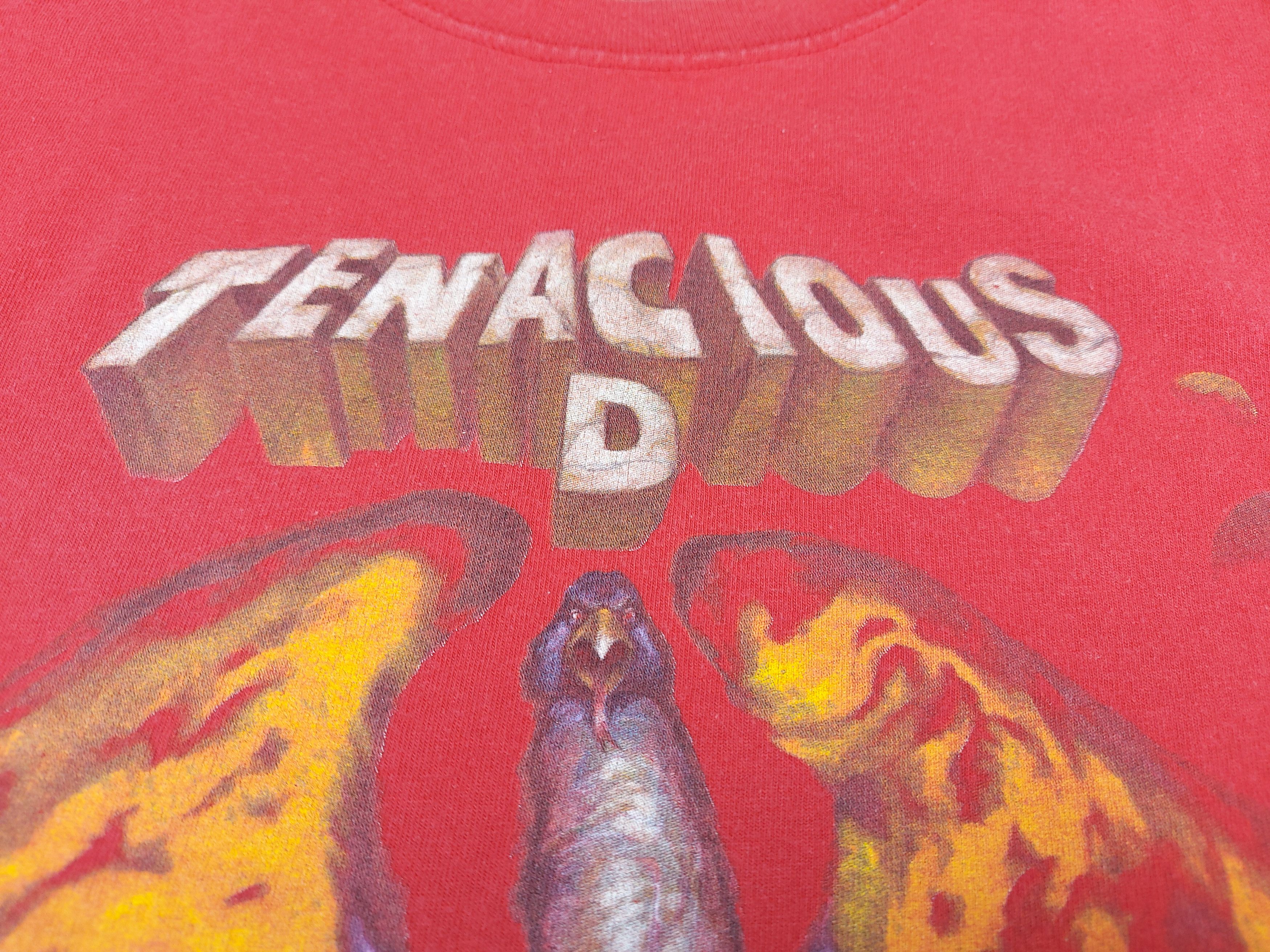 Band Tees × Vintage Y2K Tenacious D in the Pick of Destiny Rise Of The Fenix TEE Size US XL / EU 56 / 4 - 4 Thumbnail