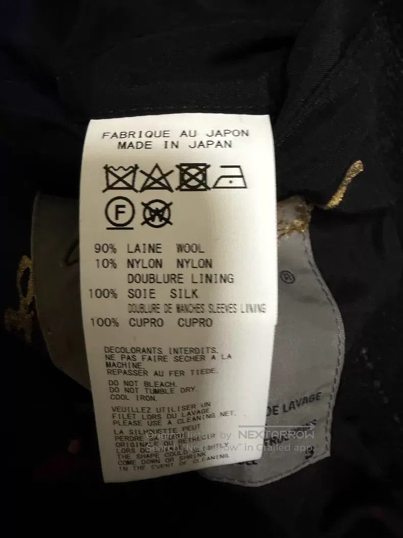 Yohji Yamamoto Yohji Yamamoto 20AW Uchida Sparrow Reversible Coat Size US L / EU 52-54 / 3 - 3 Thumbnail