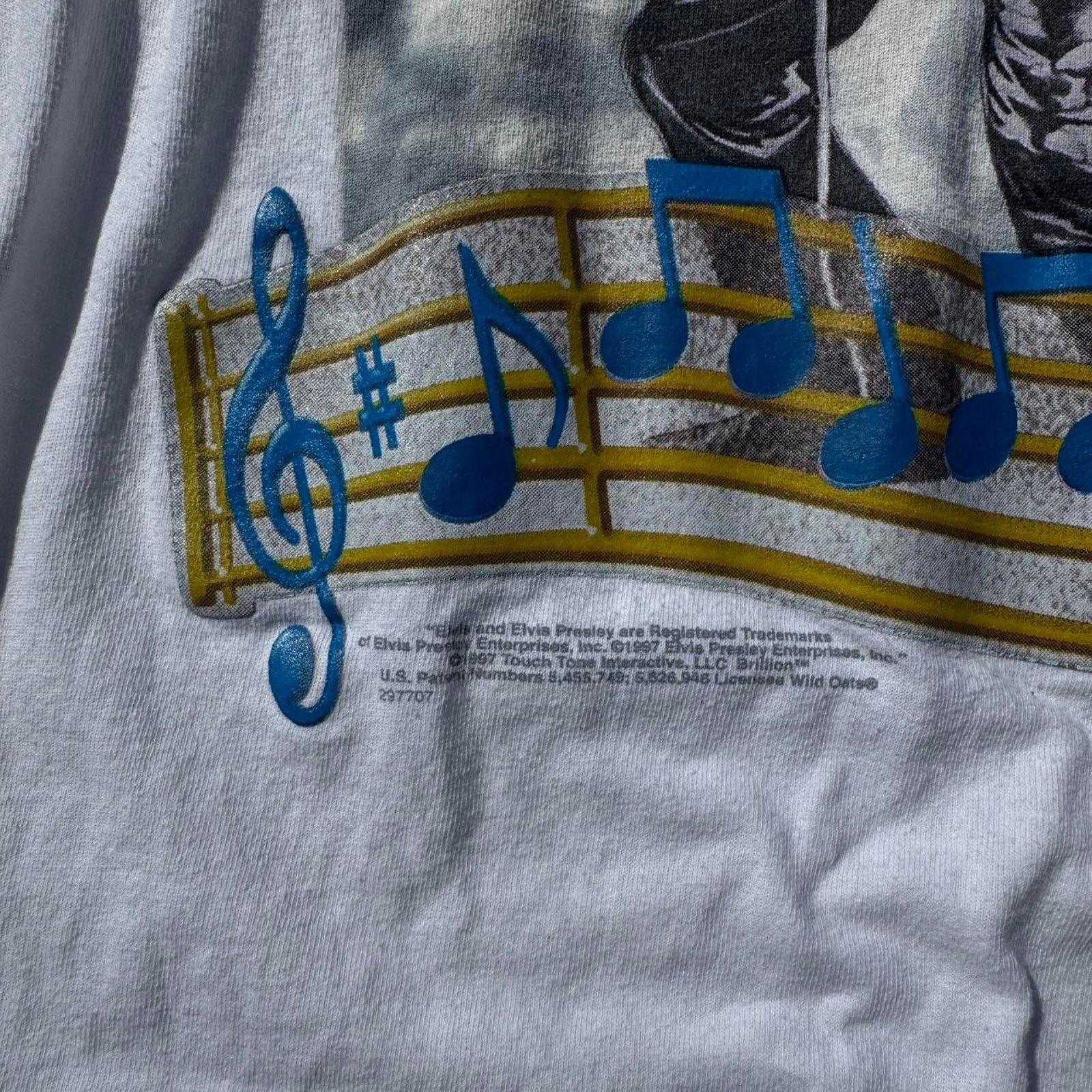 Vintage 1997 Wild Oats Elvis T-Shirt – Vintage Men’s Large Size US L / EU 52-54 / 3 - 4 Thumbnail