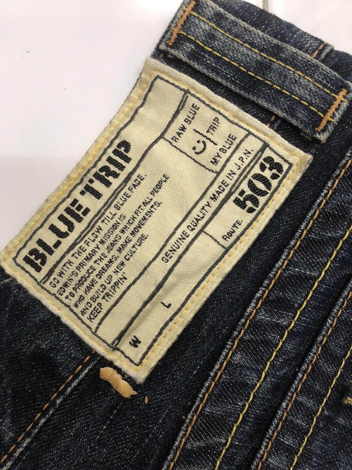 If Six Was Nine × Japanese Brand If Six Was Nine Style - Flare Edwin Rusty wash w31 Size US 31 - 4 Thumbnail