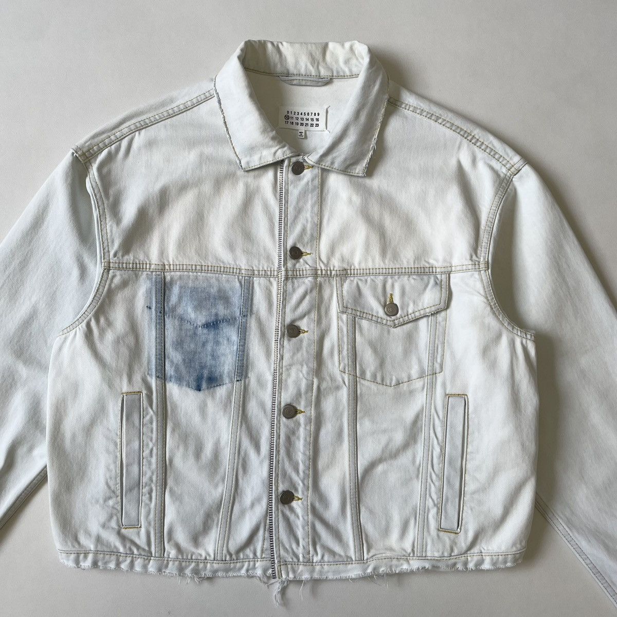 Maison Margiela S/S 19 Re Worked Denim Jacket Size US M / EU 48-50 / 2 - 8 Thumbnail