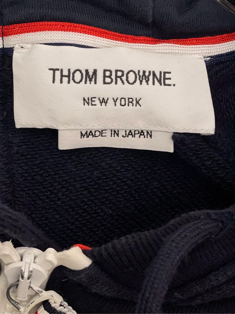 Thom Browne Thom browne Dark blue full-print embroidered shark double-s Size US XS / EU 42 / 0 - 6 Thumbnail