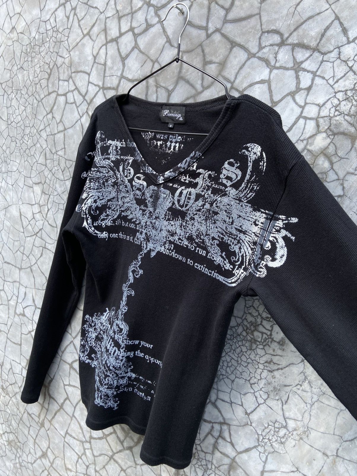 Hysteric Glamour × If Six Was Nine × Japanese Brand Offer‼️ Bernings Sho Affliction Punk Poem Vkei Wings Thermal Size US M / EU 48-50 / 2 - 6 Thumbnail