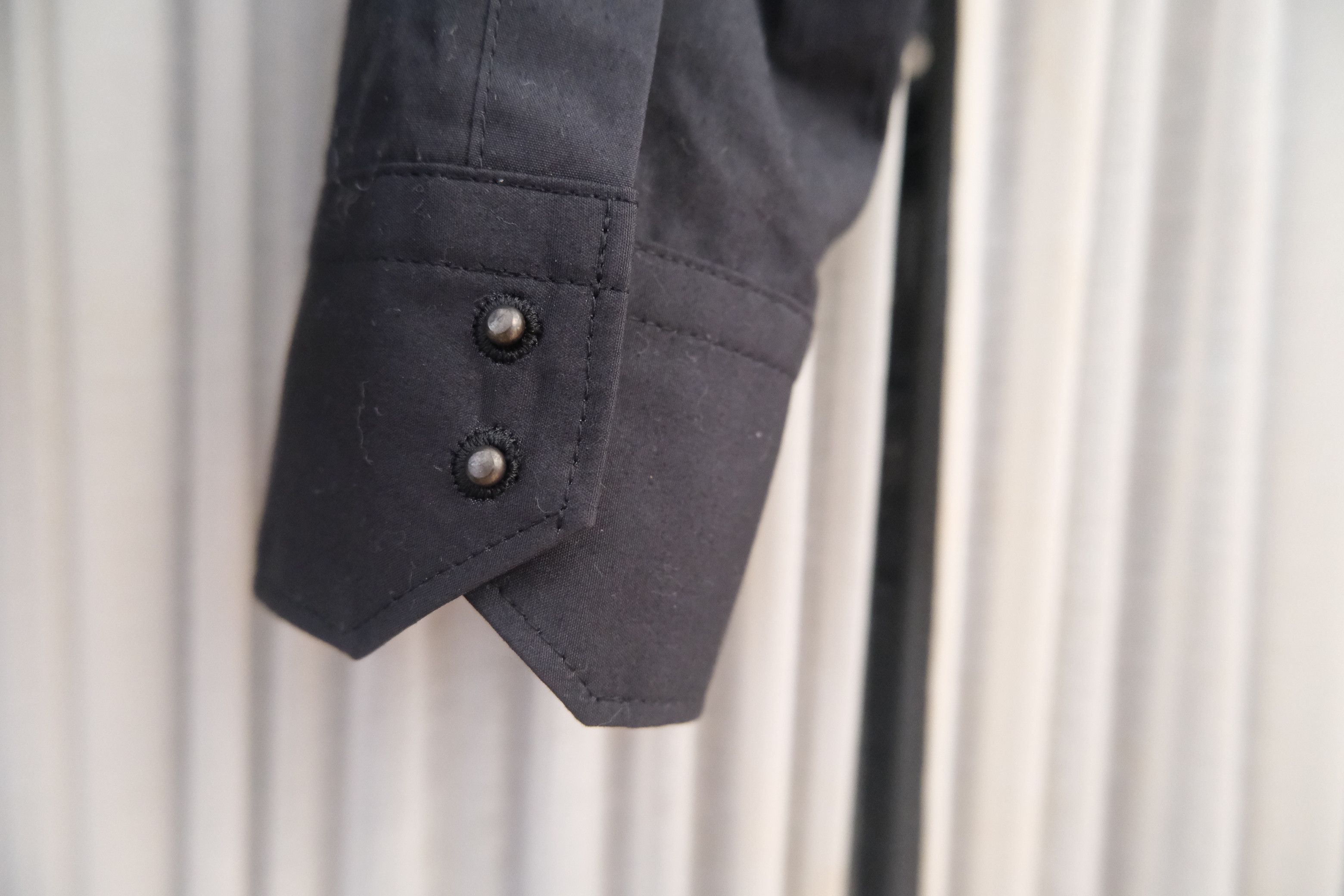 Jean Paul Gaultier Jean Paul Gaultier 90's avant garde black button up Size M / US 6-8 / IT 42-44 - 4 Thumbnail