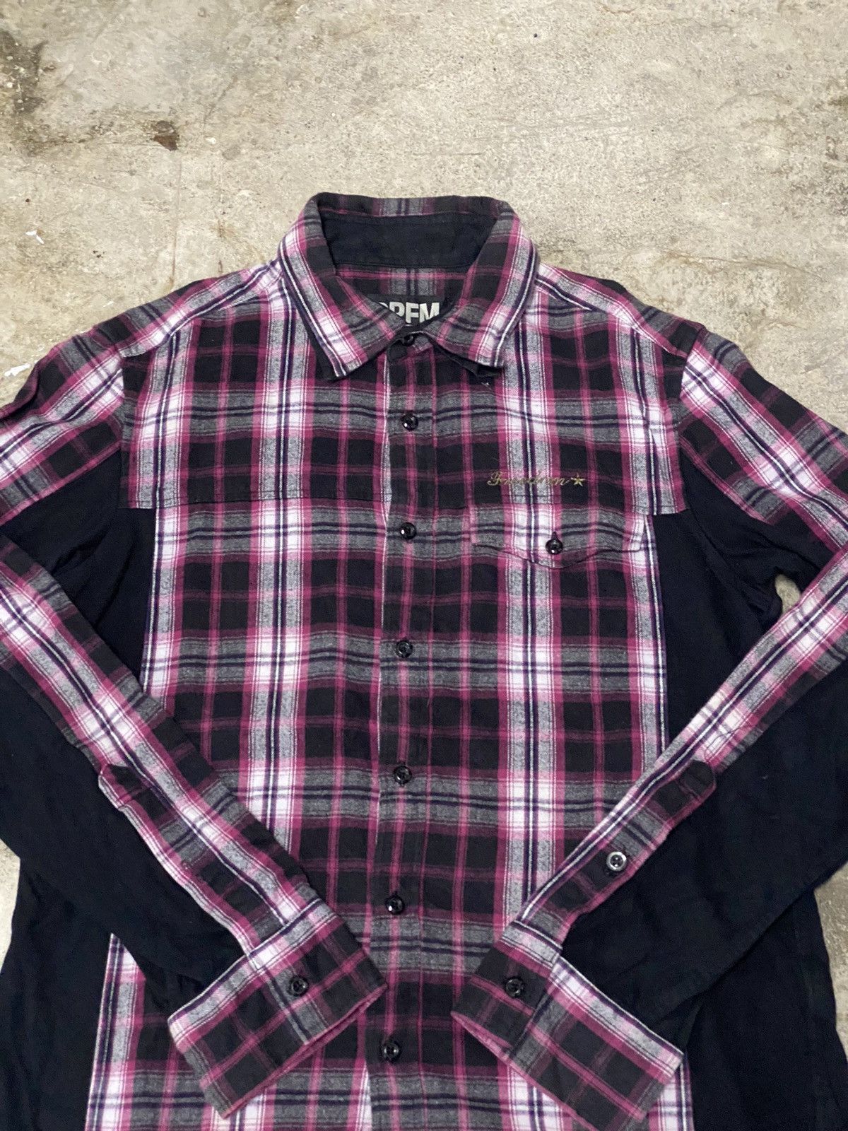 PPFM PPFM FULL BUTTON UP DISTRESSED COWBOY SHIRT REVOLUTION JAPAN Size US L / EU 52-54 / 3 - 2 Thumbnail
