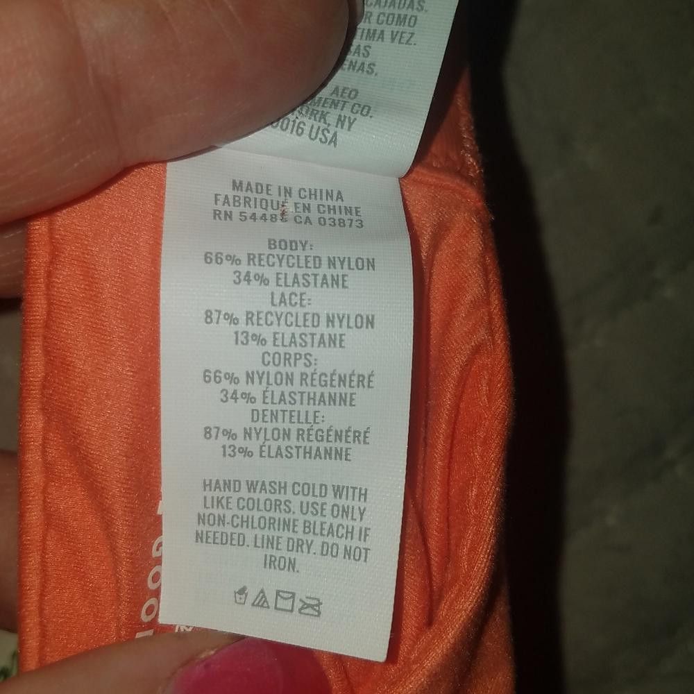 Designer NWT Aerie Wireless Bra Size 38D Size ONE SIZE - 3 Thumbnail