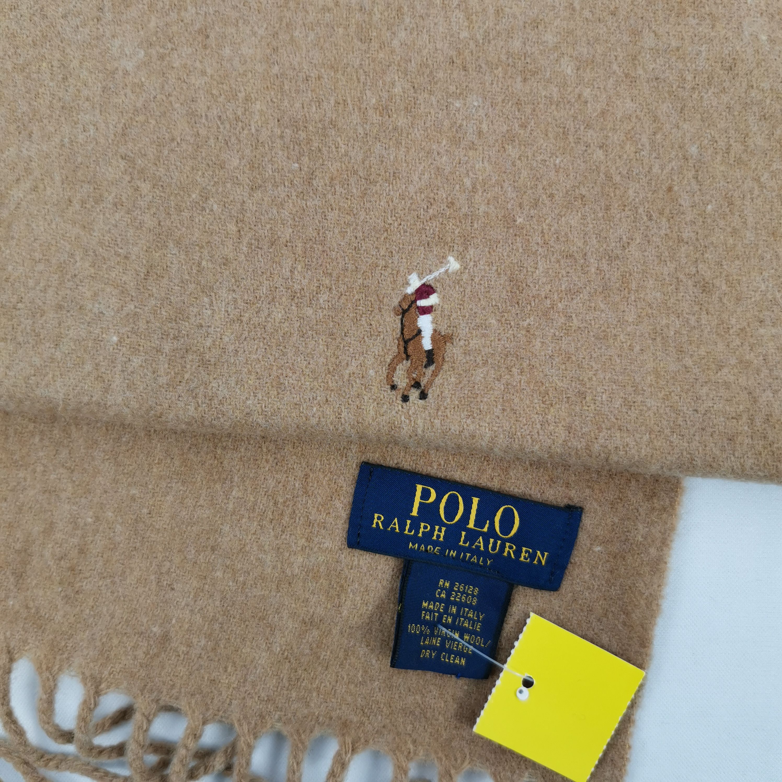 Polo Ralph Lauren Vintage Polo Ralph Lauren Scarf Muffler Wool Scarves Size ONE SIZE - 4 Thumbnail