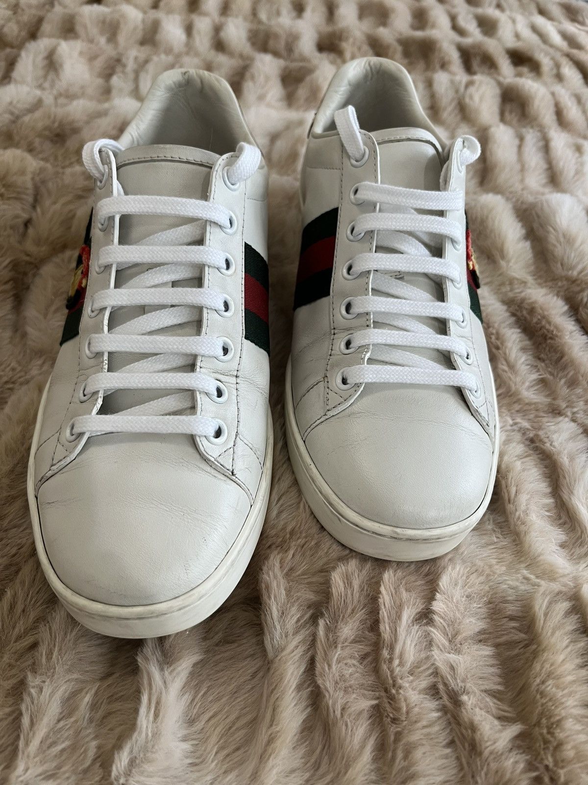 Gucci Gucci Ace Rooster Sneaker Size US 8 / IT 38 - 2 Thumbnail