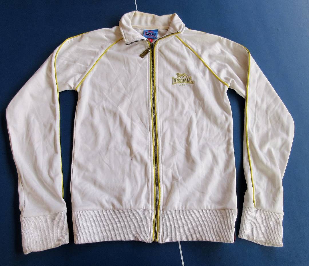 Other Lonsdale White with yellow Gold lining tracktop Jacket S Size US S / EU 44-46 / 1 - 1 Preview
