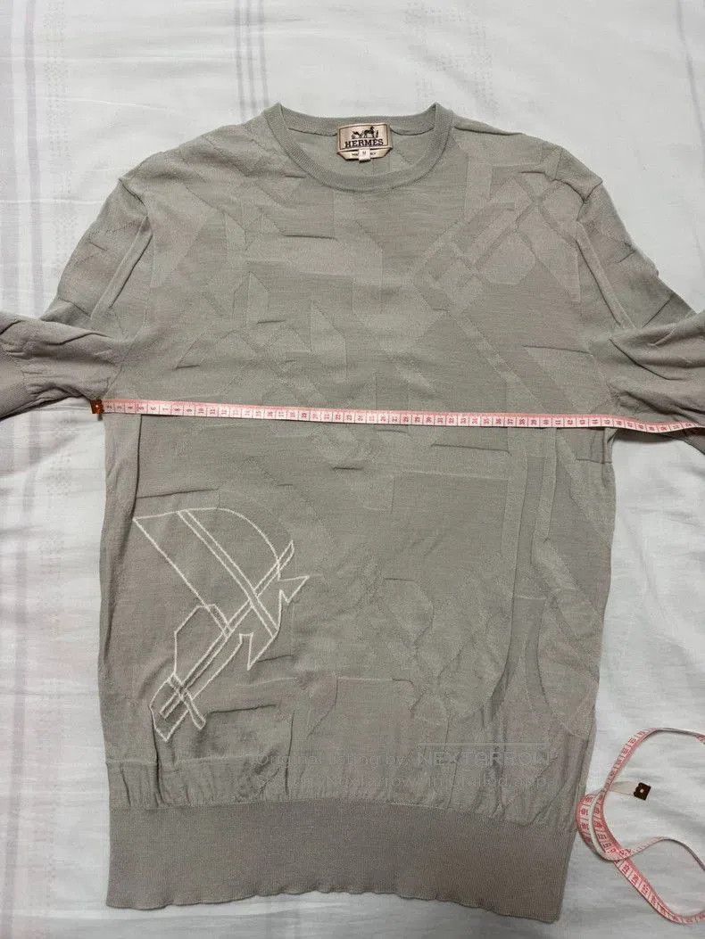Hermes Hermes Short Sleeve Knit Top. Size US M / EU 48-50 / 2 - 4 Thumbnail