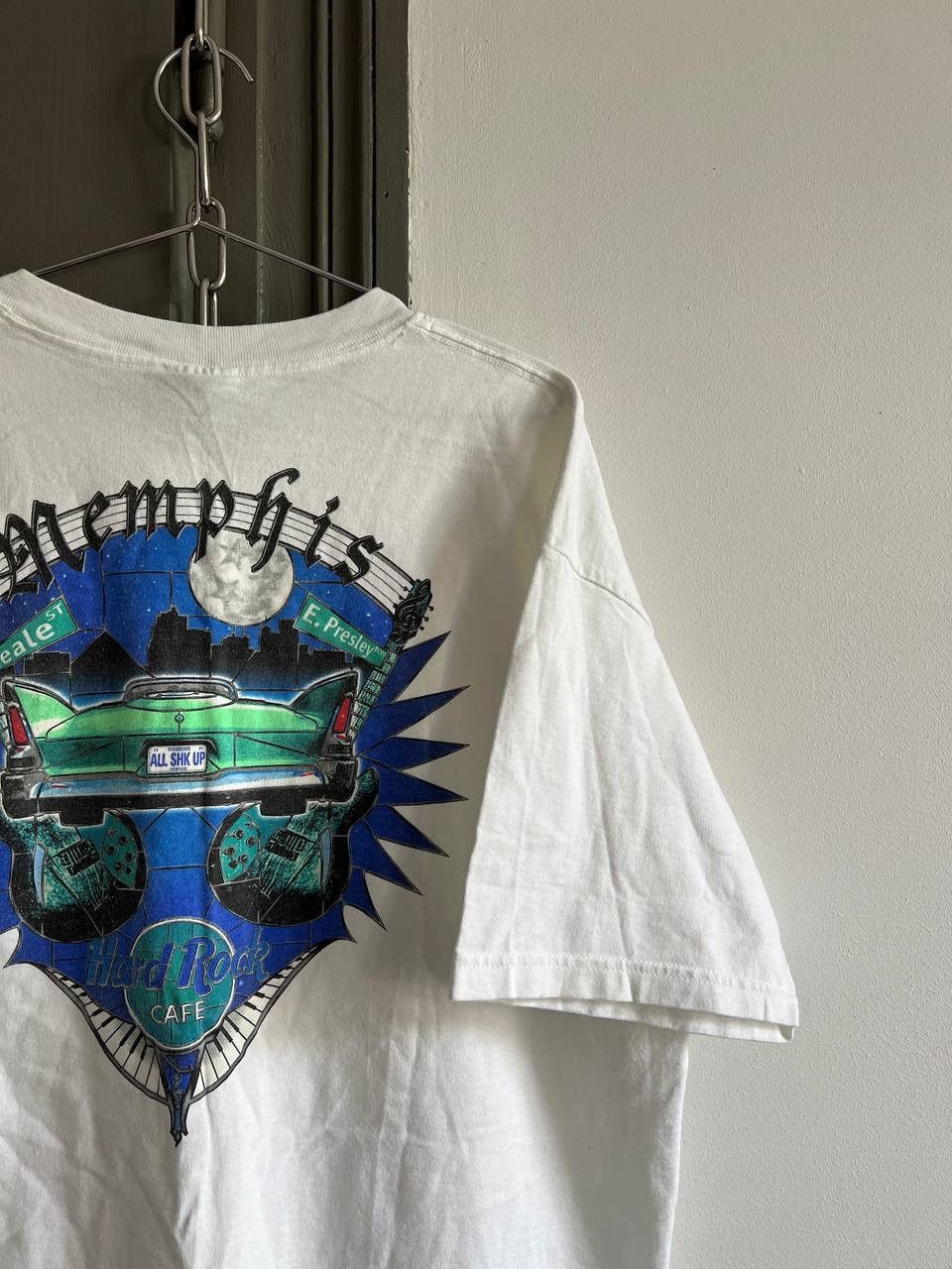 Hard Rock Cafe × Vintage Vintage Hard Rock Cafe Memphis Vintage Made in USA Size US XL / EU 56 / 4 - 7 Thumbnail