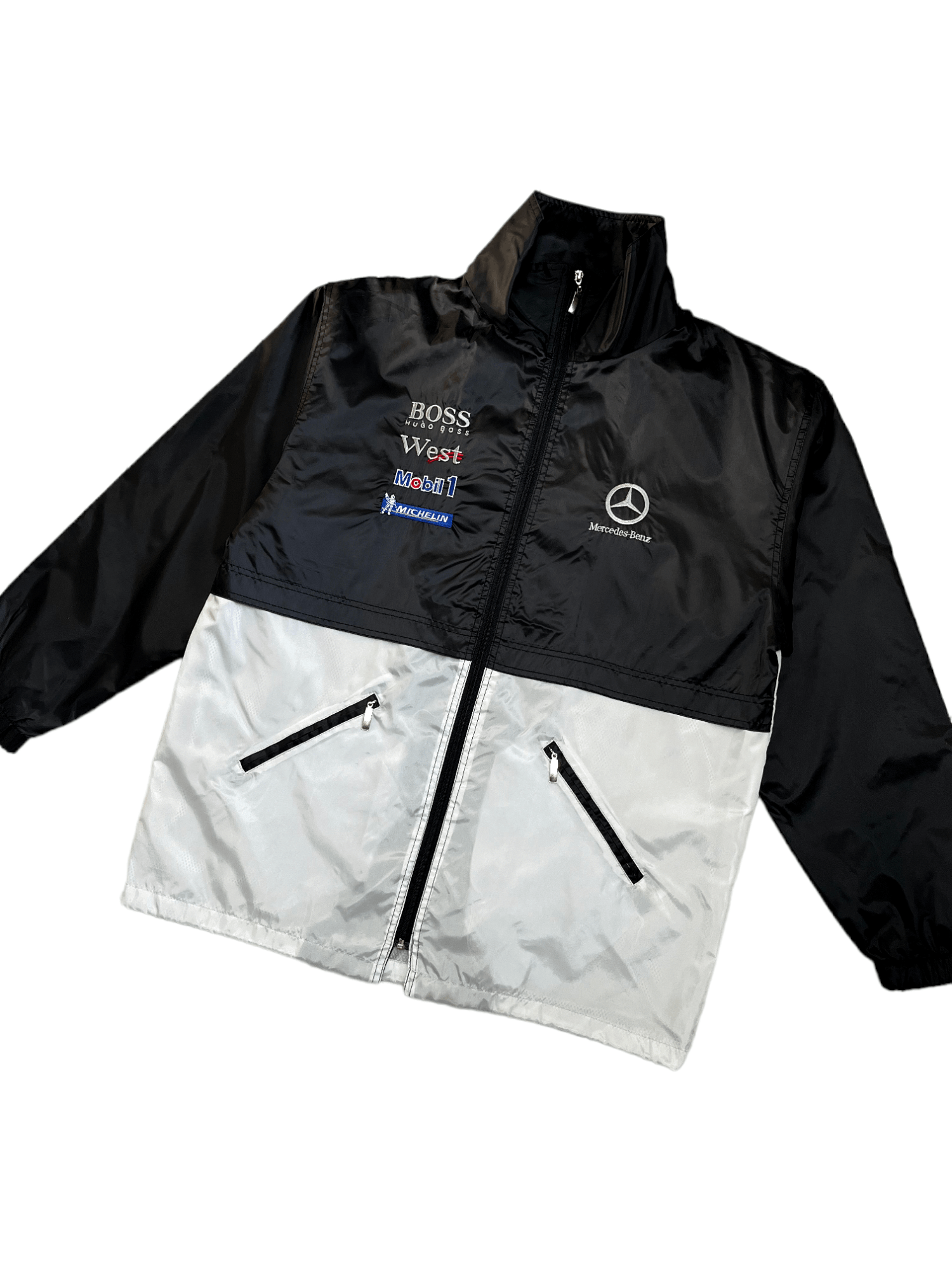 Mercedes-Benz 🏎️ Vintage Mercedes Benz 90s Y2K Rare Jacket Size US XL / EU 56 / 4 - 2 Thumbnail