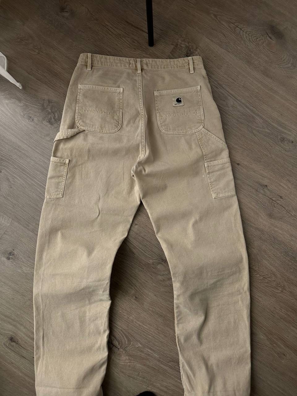 Carhartt Vintage Carhartt WIP Women’s Pierce Straight Beige Pants Size 27" / US 4 / IT 40 - 5 Thumbnail