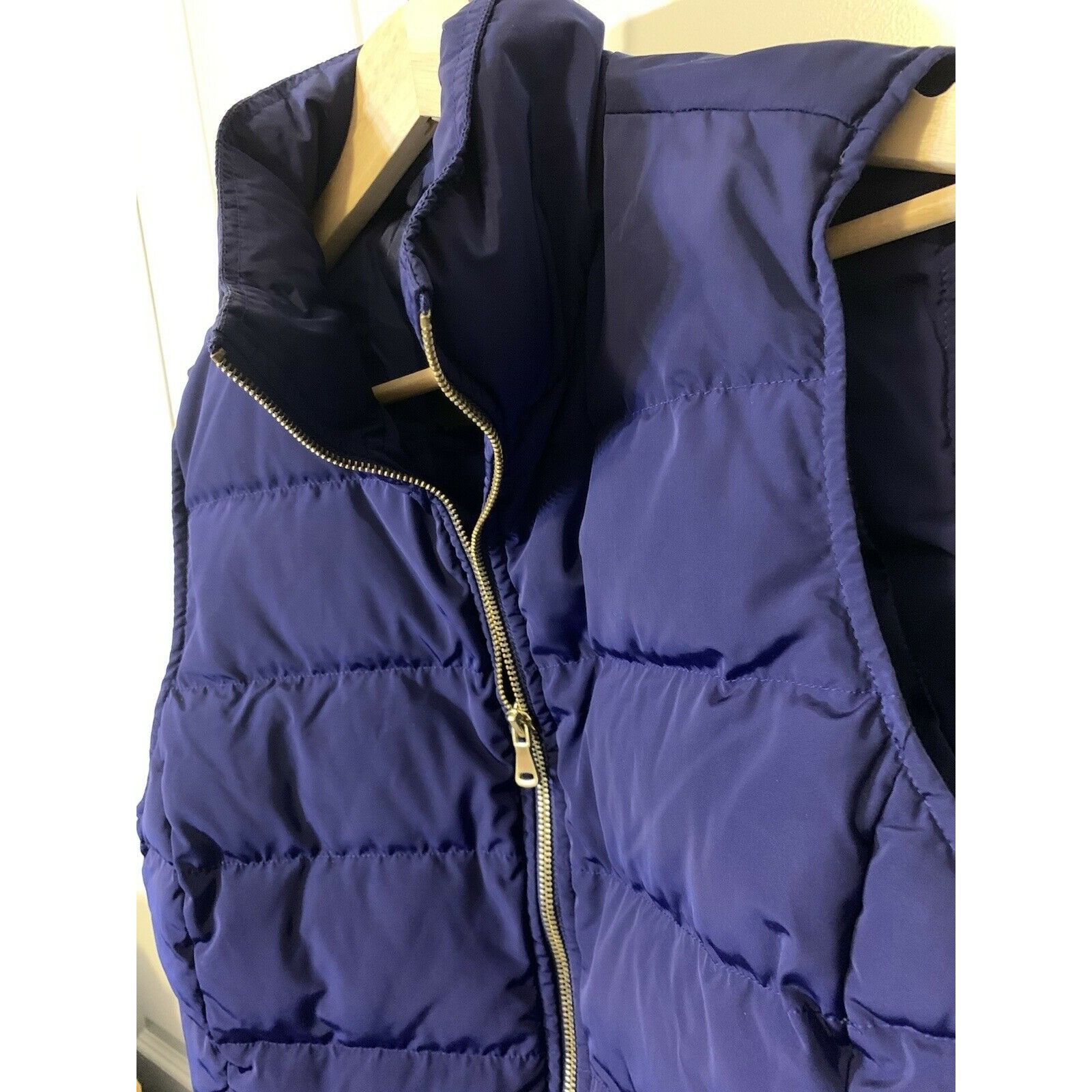 Talbots Talbots Blue Button Up Puffer Vest Sz S Size S / US 4 / IT 40 - 4 Thumbnail