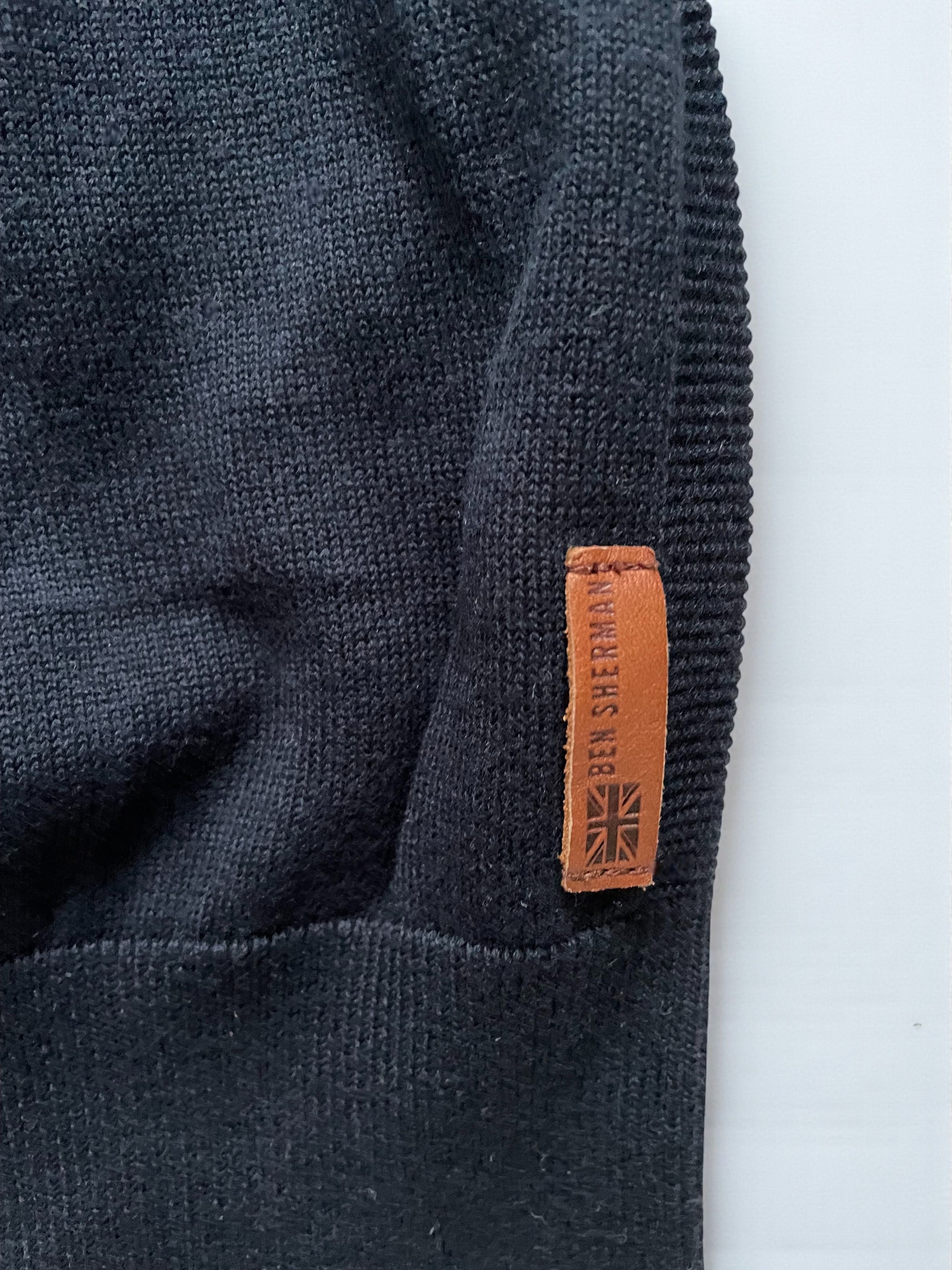 Ben Sherman Ben Sherman Cotton Navy Pullover Sweater M Size US M / EU 48-50 / 2 - 2 Thumbnail